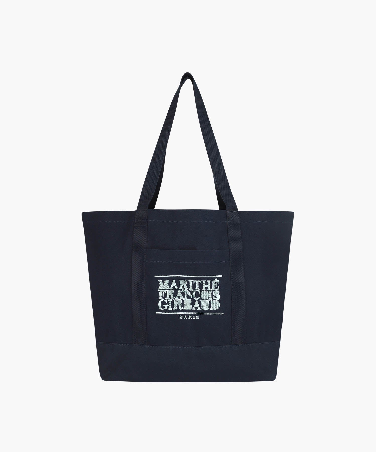 Marithe & Francois Girbaud - Drawing Classic Logo Big Eco Bag (Navy) product image 1 | TRAB K-Fashion Australia