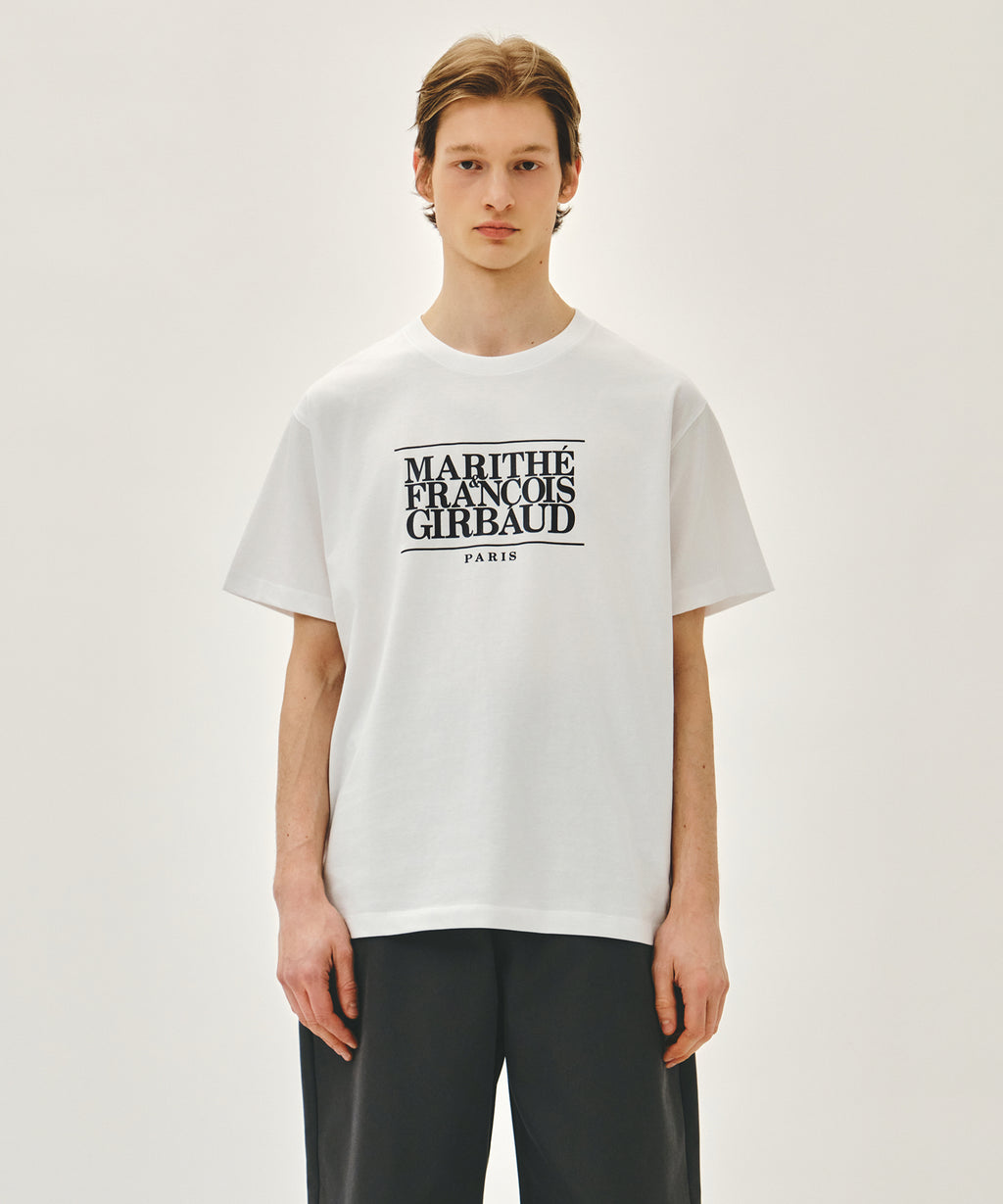 Marithe & Francois Girbaud - Classic Logo Tee (White) product image 1 | TRAB K-Fashion Australia