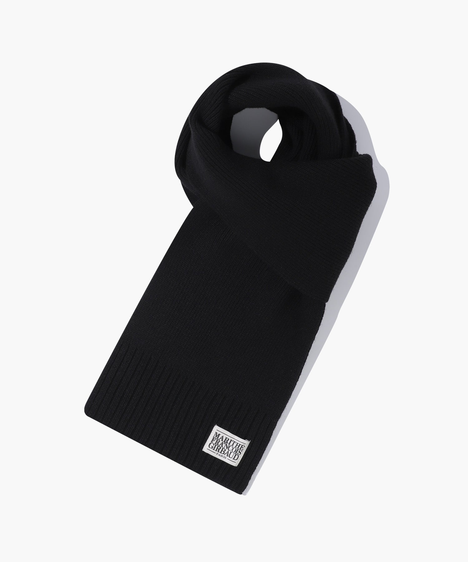 Marithe & Francois Girbaud - Classic Logo Muffler (Black) product image 1 | TRAB K-Fashion Australia