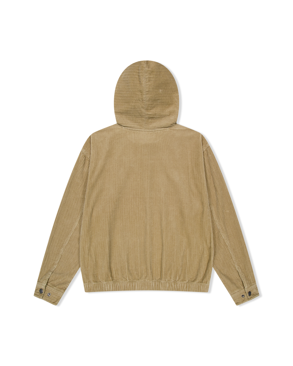 yeseyesee - Corduroy Hooded Zip Jacket (Beige) product image 2 | TRAB K-Fashion Australia