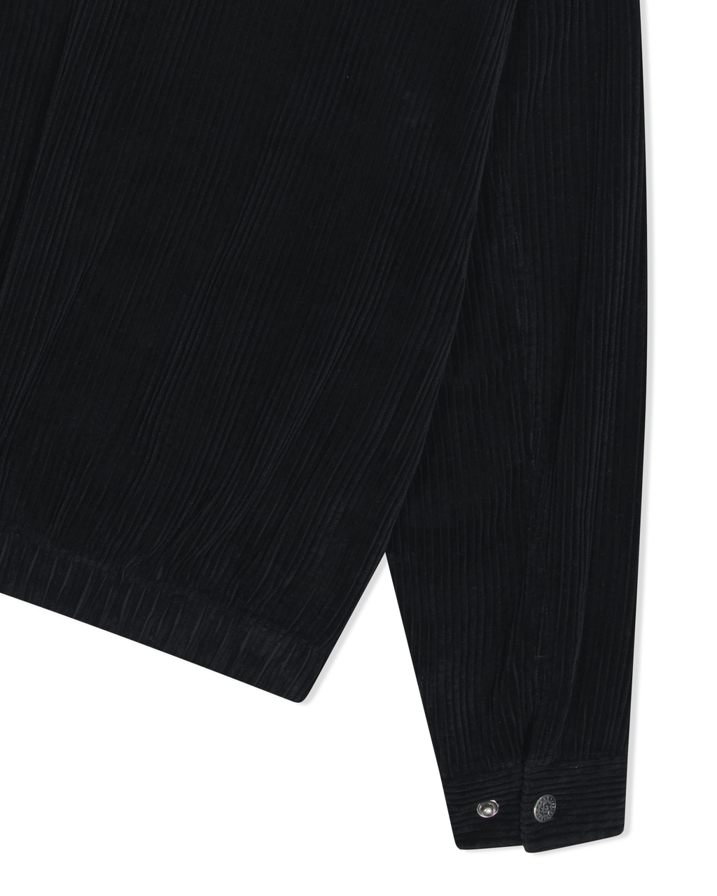 yeseyesee - Corduroy Hooded Zip Jacket (Black) product image 6 | TRAB K-Fashion Australia