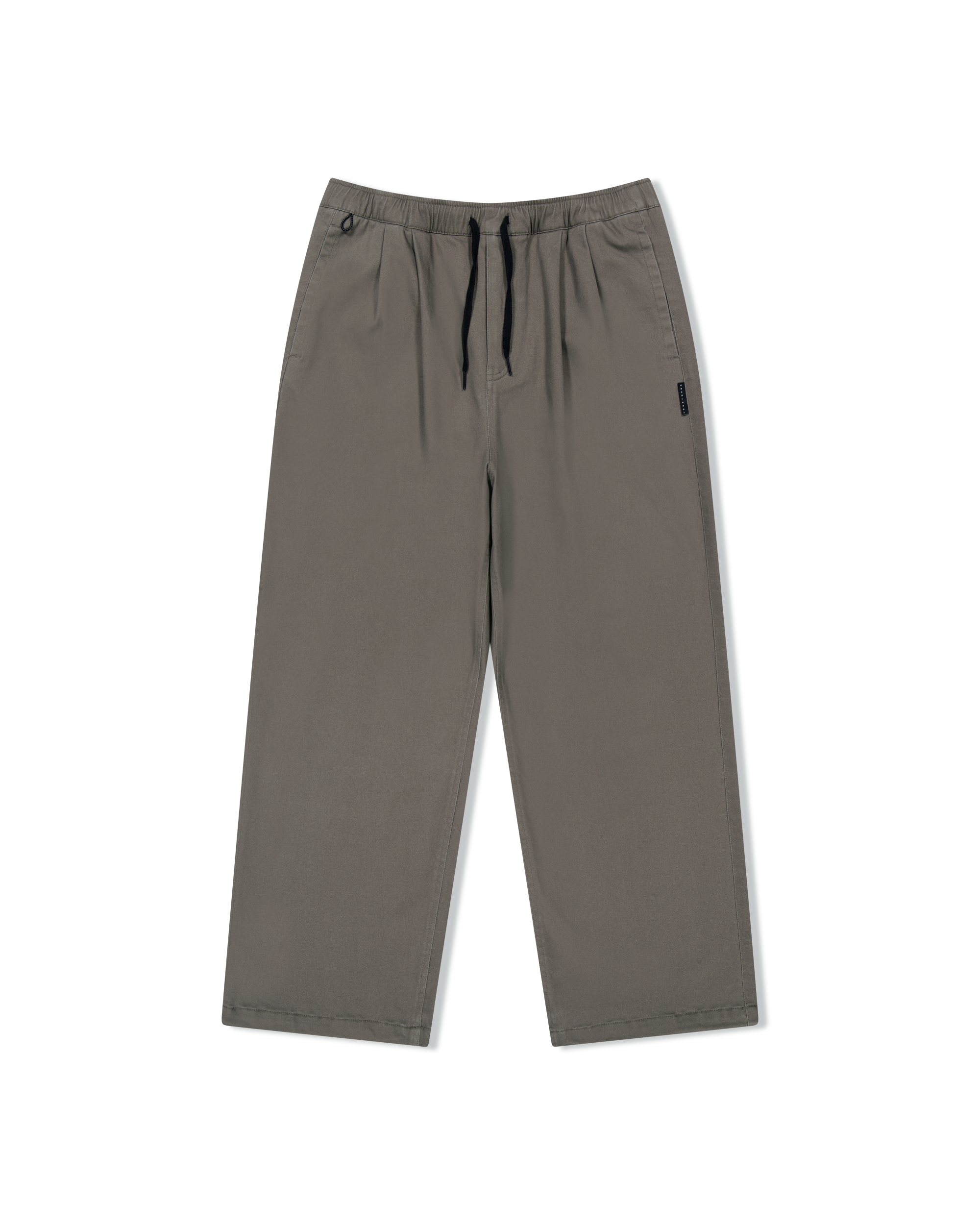 yeseyesee - Elastic Easy Cotton Pants (Charcoal) product image 1 | TRAB K-Fashion Australia