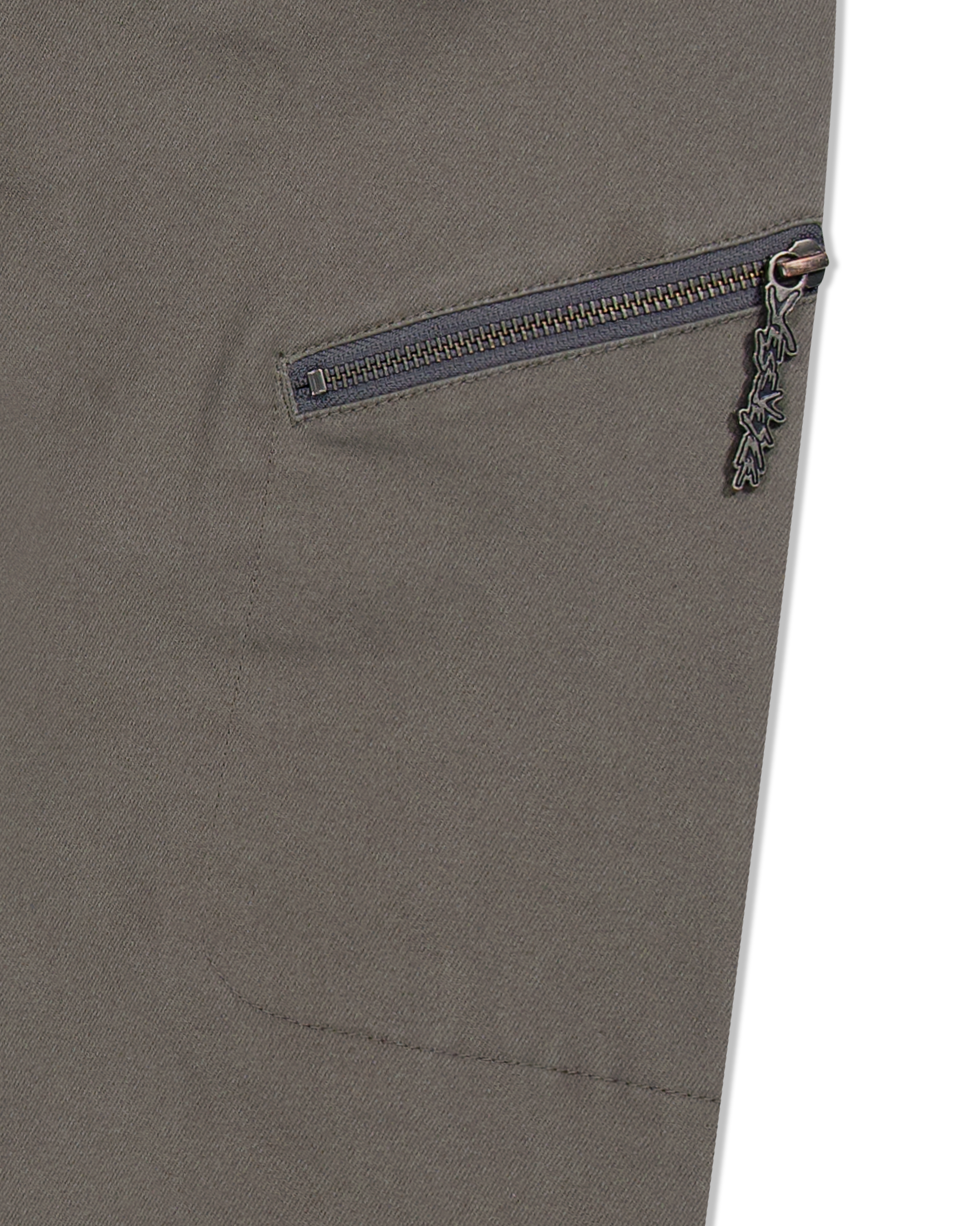 yeseyesee - Elastic Easy Cotton Pants (Charcoal) product image 6 | TRAB K-Fashion Australia
