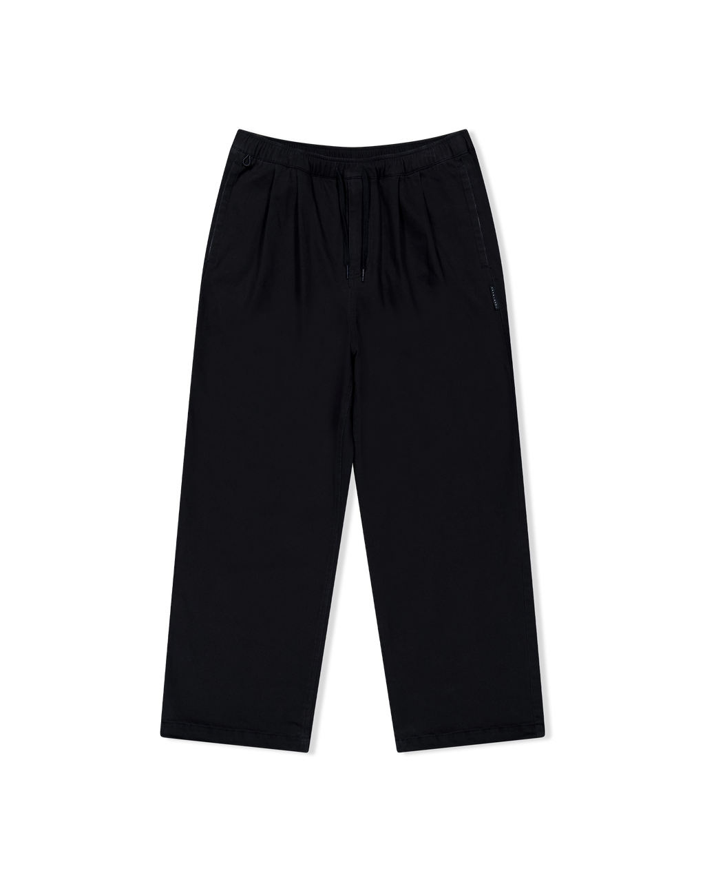 yeseyesee - Elastic Easy Cotton Pants (Black) product image 1 | TRAB K-Fashion Australia