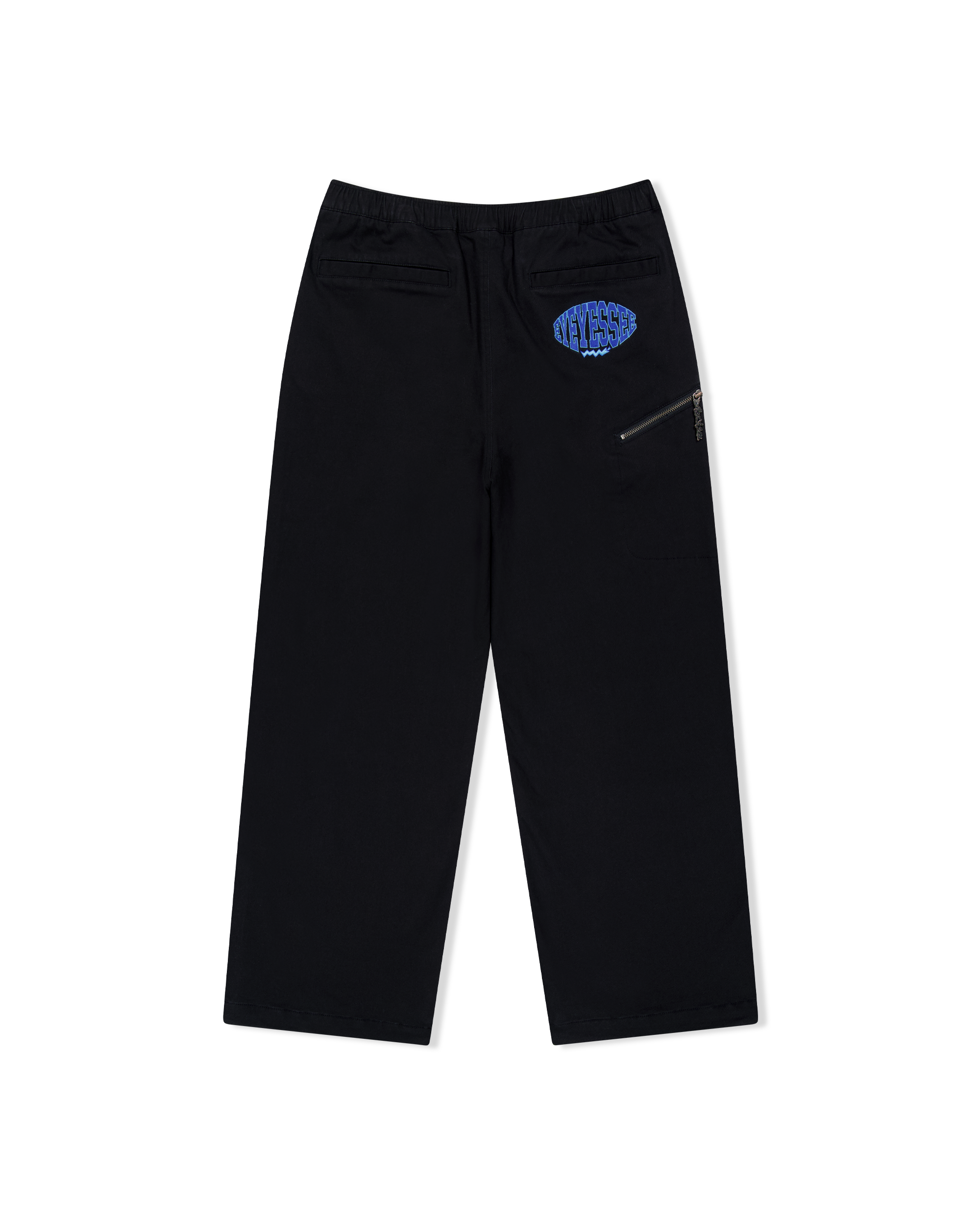 yeseyesee - Elastic Easy Cotton Pants (Black) product image 2 | TRAB K-Fashion Australia