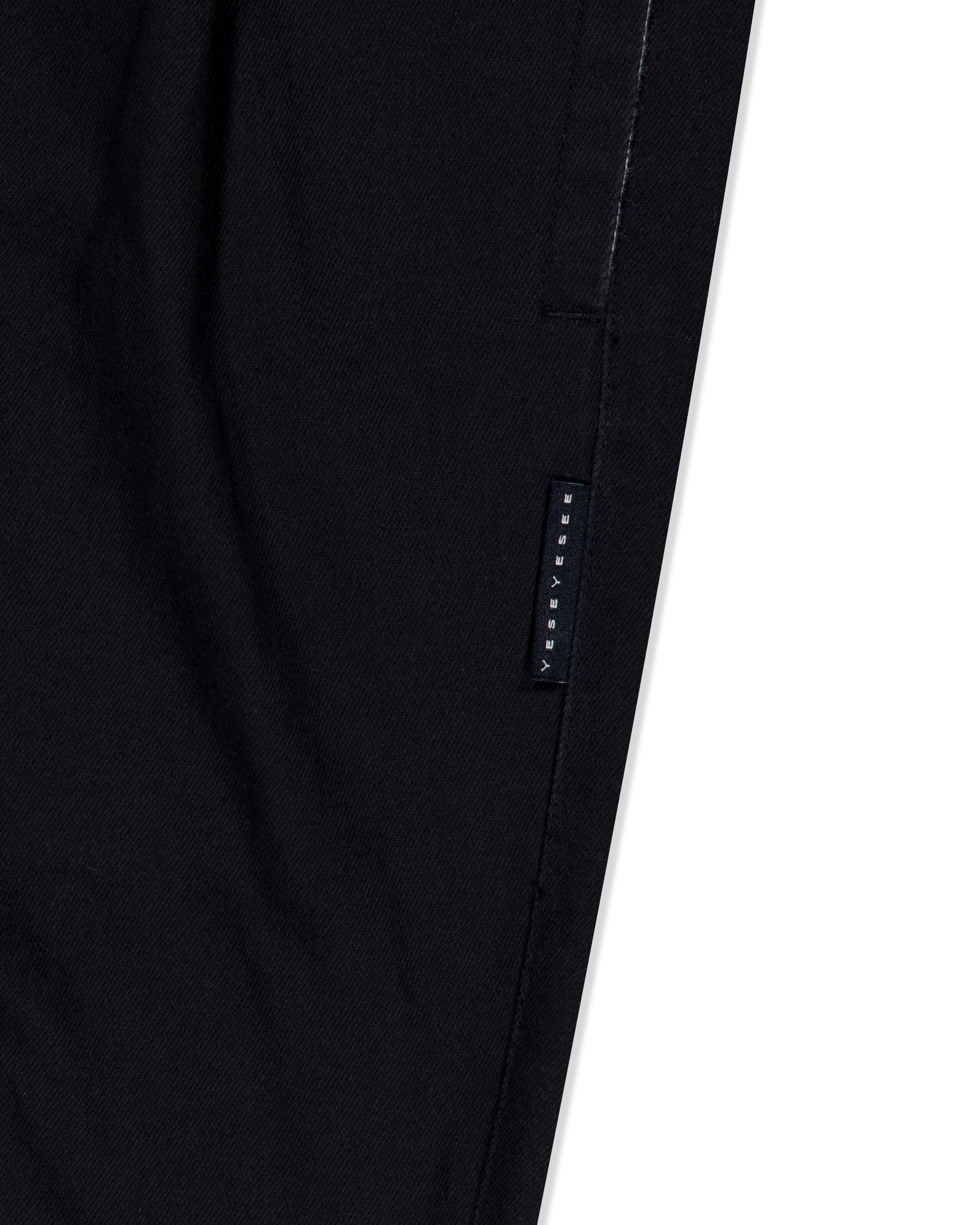 yeseyesee - Elastic Easy Cotton Pants (Black) product image 3 | TRAB K-Fashion Australia