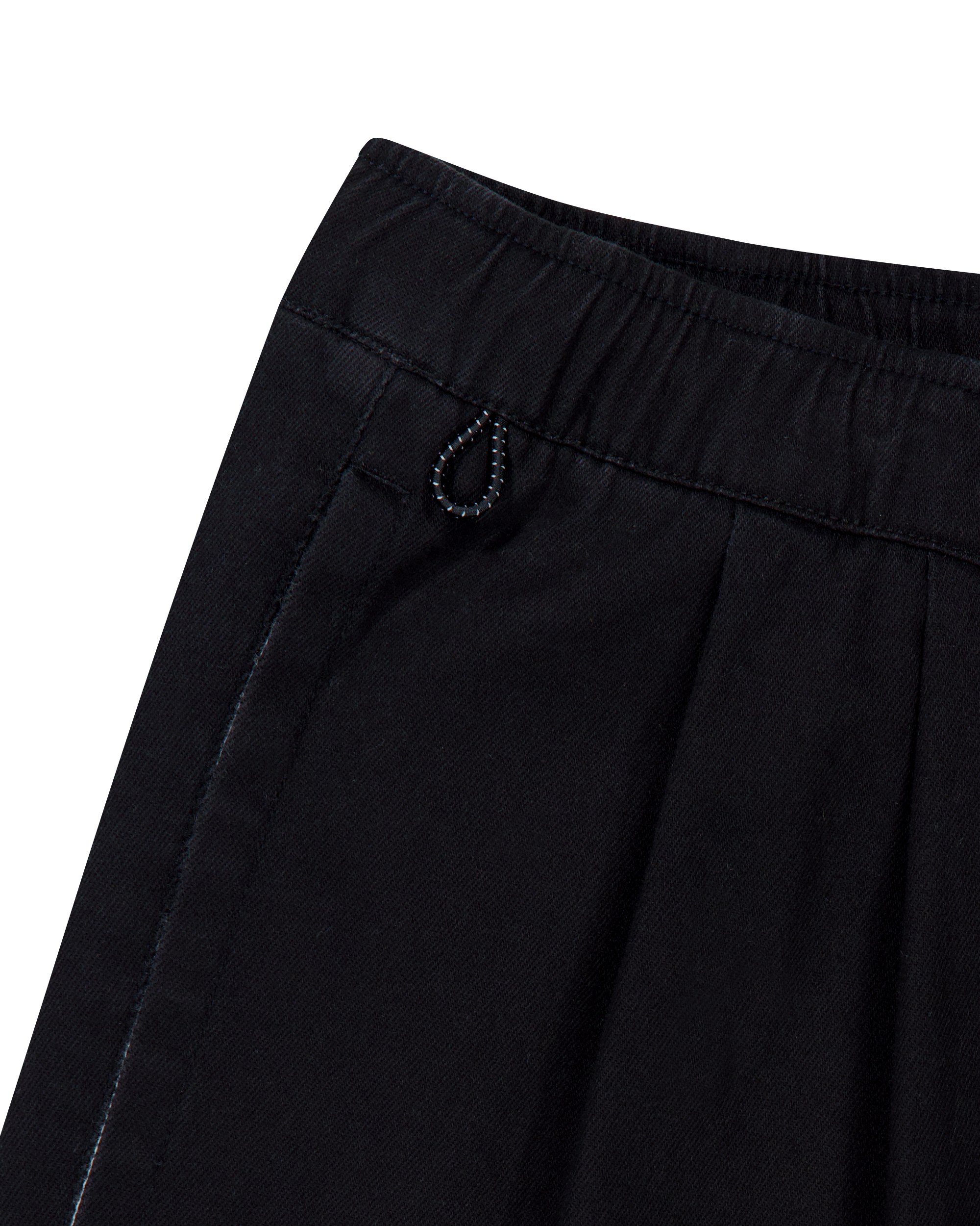 yeseyesee - Elastic Easy Cotton Pants (Black) product image 4 | TRAB K-Fashion Australia