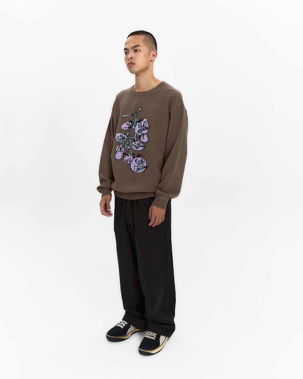 yeseyesee - Elastic Easy Cotton Pants (Black) product image 8 | TRAB K-Fashion Australia