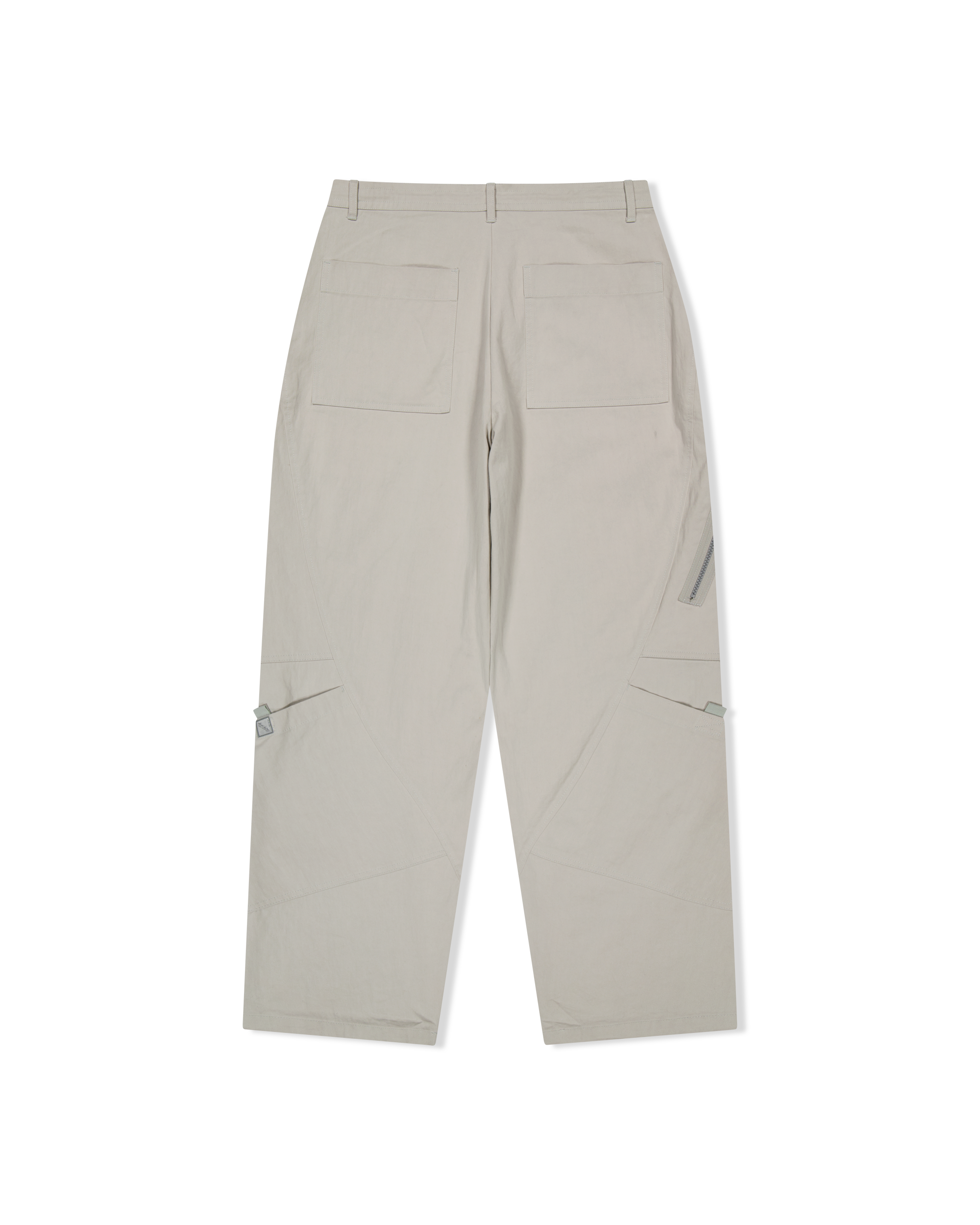 yeseyesee - Paneled Multi Pocket Pants (Light Grey) product image 2 | TRAB K-Fashion Australia