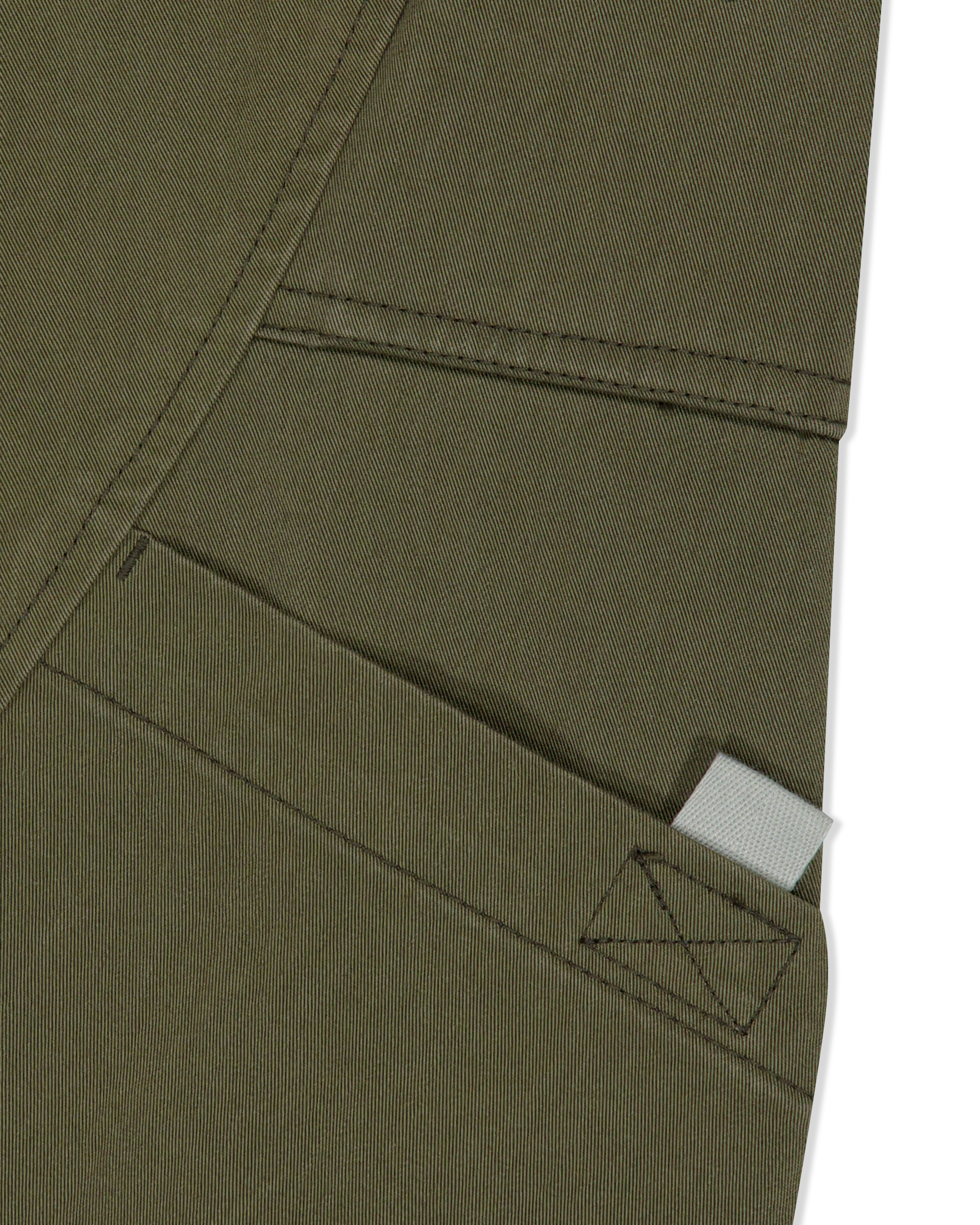 yeseyesee - Paneled Multi Pocket Pants (Olive) product image 3 | TRAB K-Fashion Australia