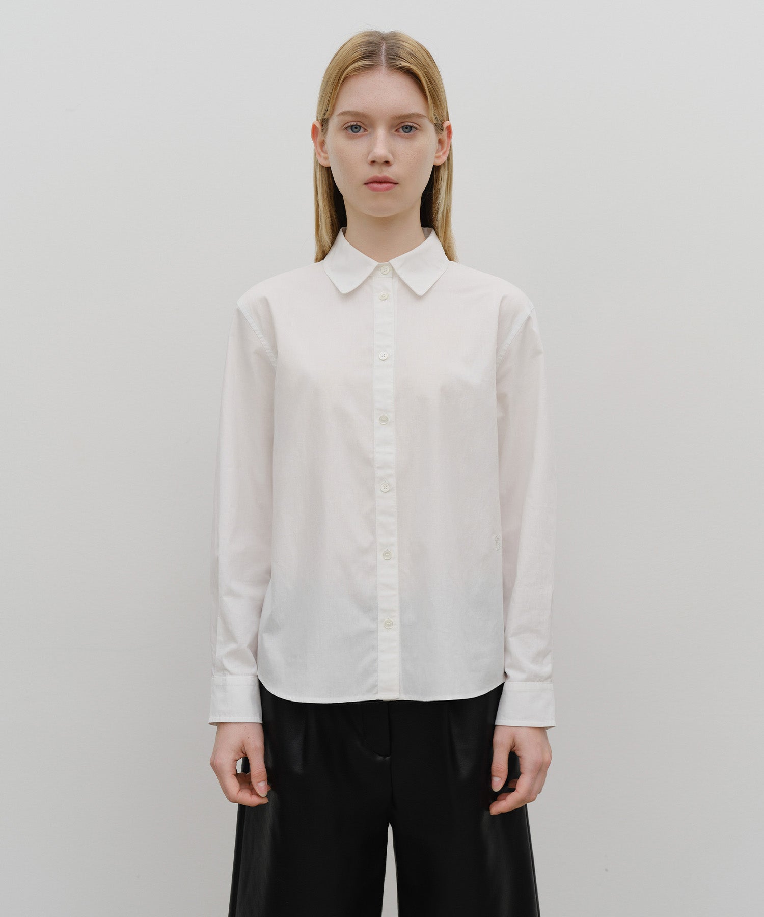 Marithe & Francois Girbaud - Crispy Shirt (White) product image 1 | TRAB K-Fashion Australia