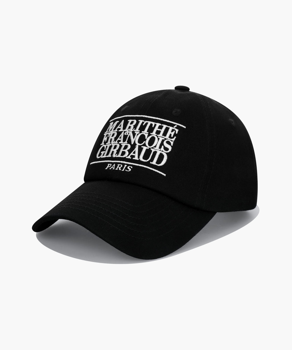 Marithe & Francois Girbaud - Classic Logo Cap (Black) product image 1 | TRAB K-Fashion Australia