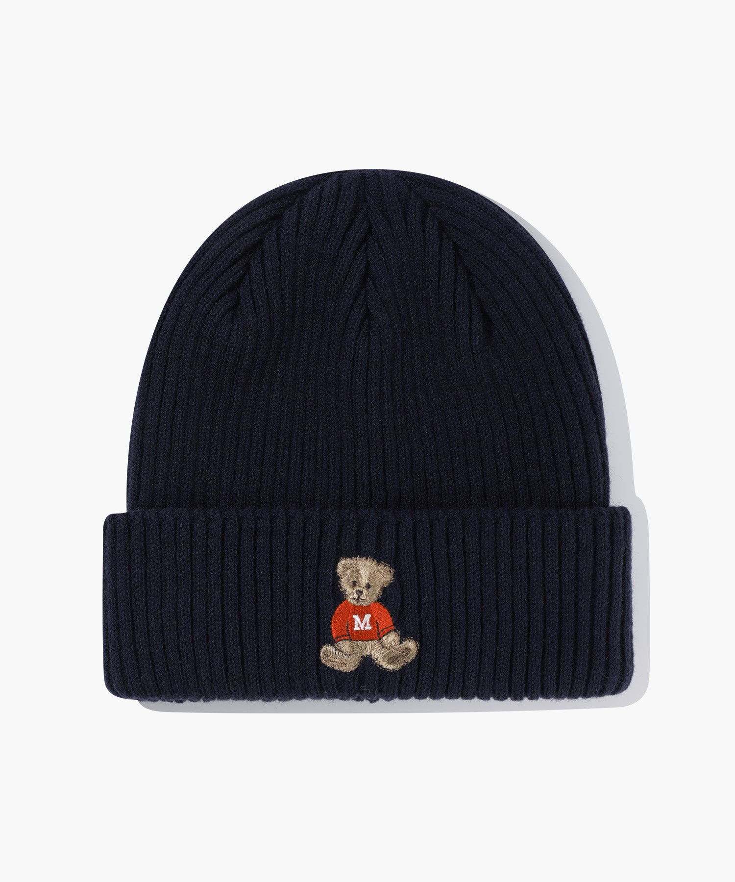 Marithe & Francois Girbaud - Doodle Bear Beanie (Navy) product image 1 | TRAB K-Fashion Australia