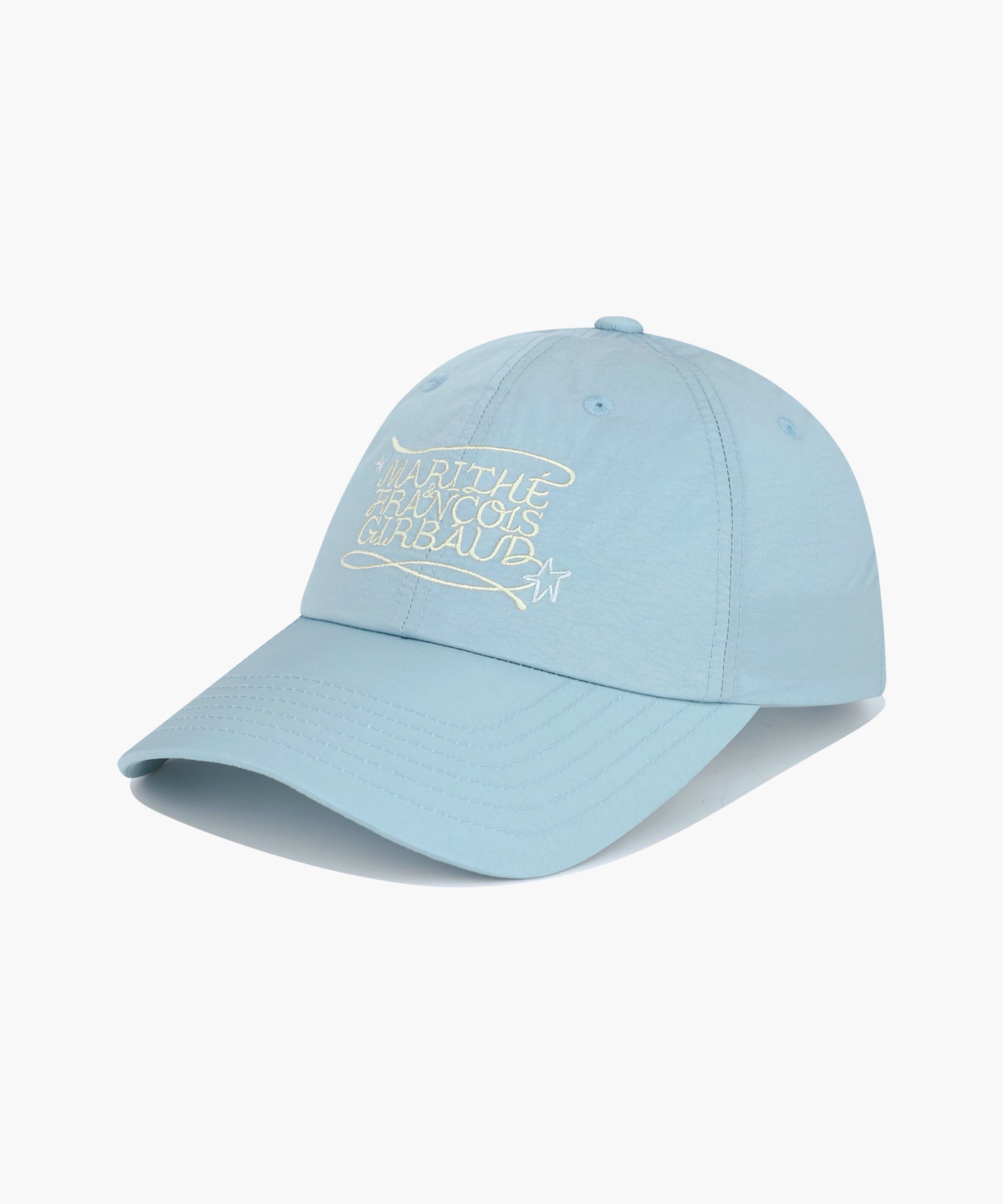 Marithe & Francois Girbaud - Drawing Classic Logo Nylon Cap (Sky Blue) product image 1 | TRAB K-Fashion Australia
