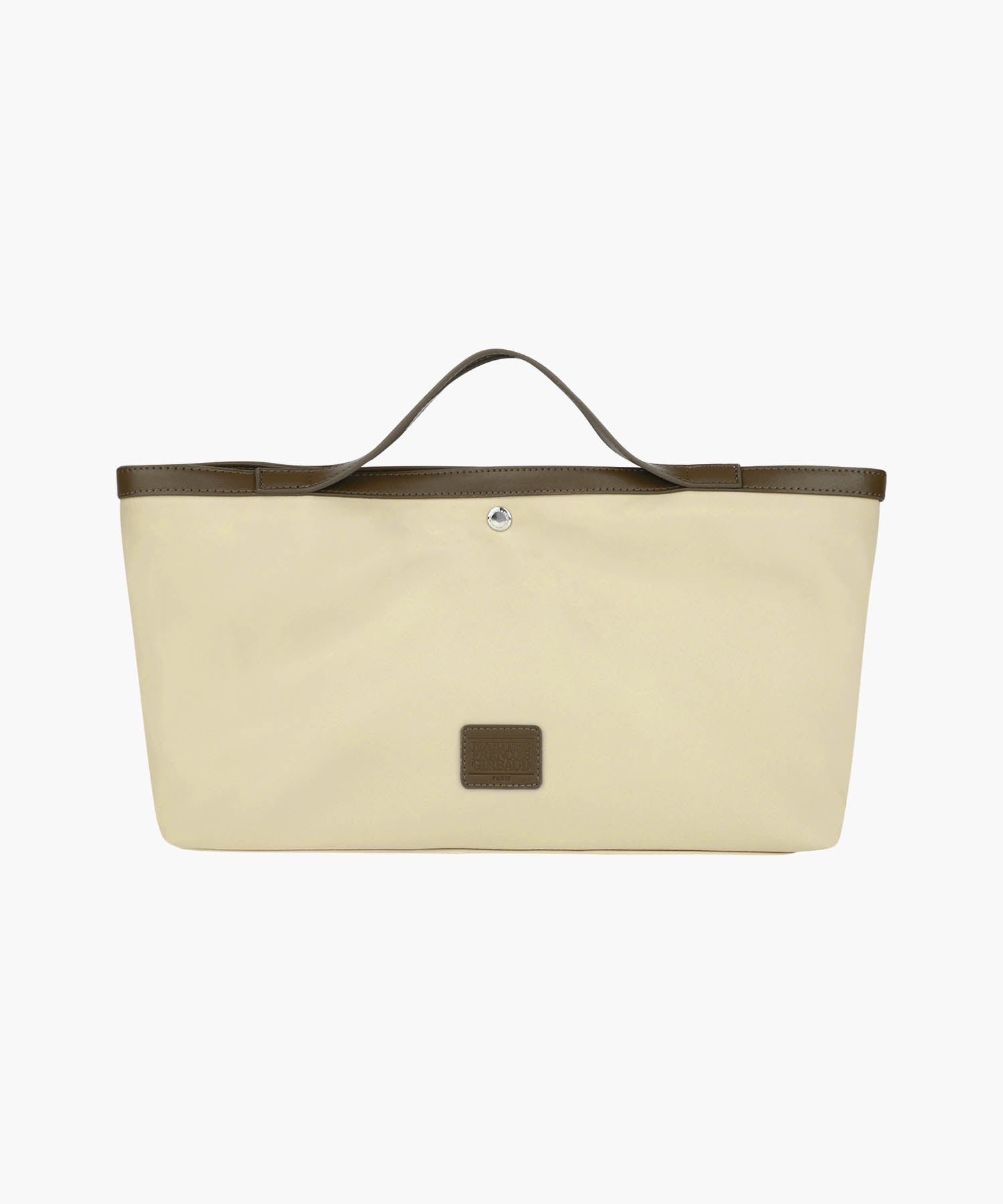 Marithe & Francois Girbaud - Classic Logo Tote Bag (Light Beige) product image 1 | TRAB K-Fashion Australia