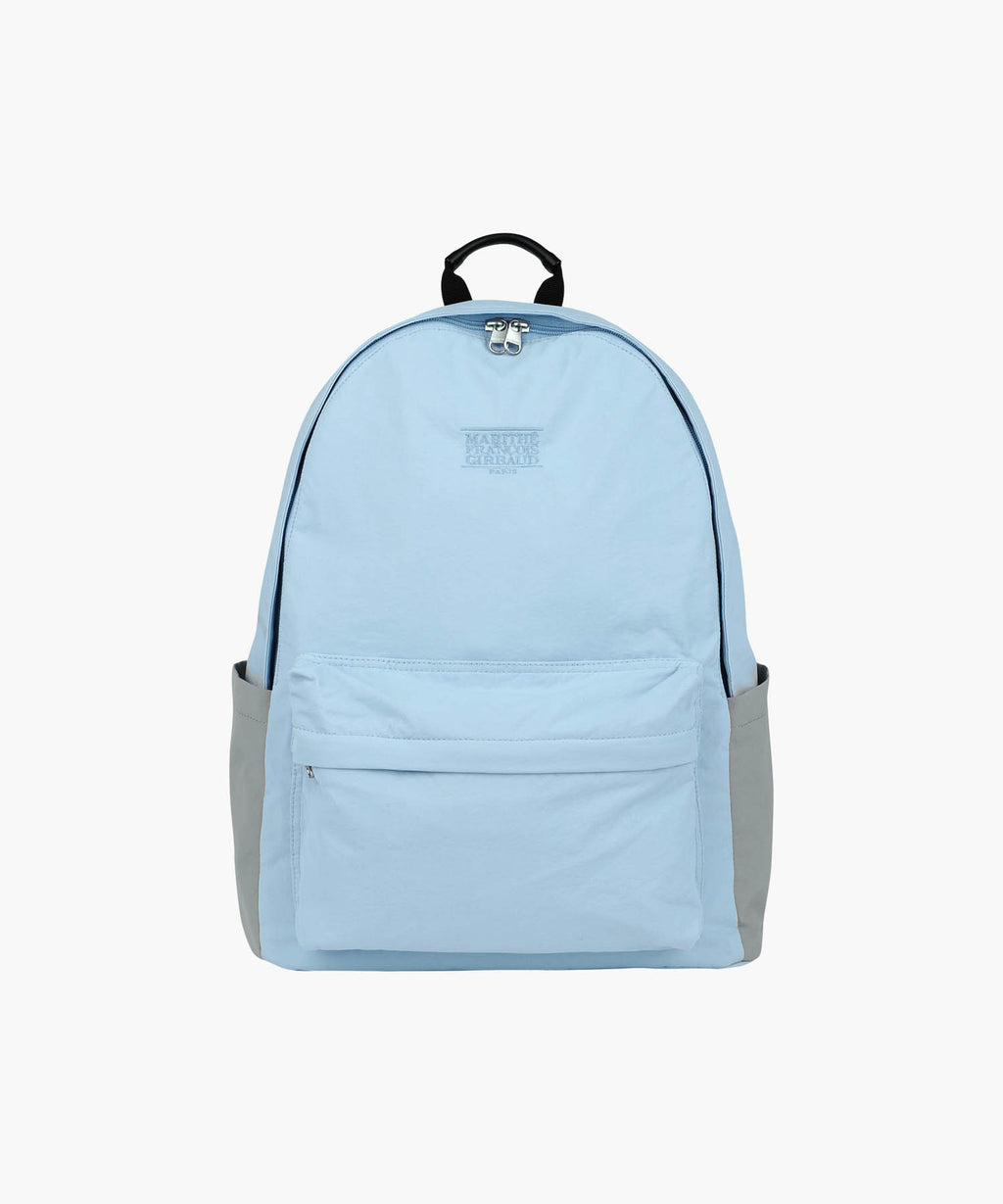 Marithe & Francois Girbaud - Classic Logo Light Backpack (Light Blue) product image 1 | TRAB K-Fashion Australia