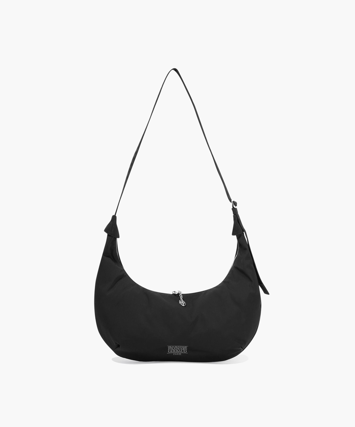 Marithe & Francois Girbaud - Classic Logo Deep Hobo Cross Bag (Black) product image 1 | TRAB K-Fashion Australia