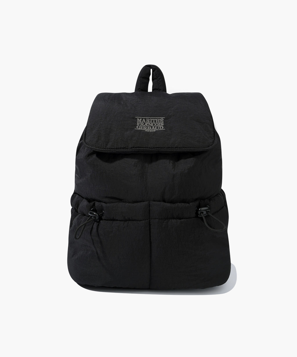Marithe & Francois Girbaud - Classic Logo Padding Backpack (Black) product image 1 | TRAB K-Fashion Australia