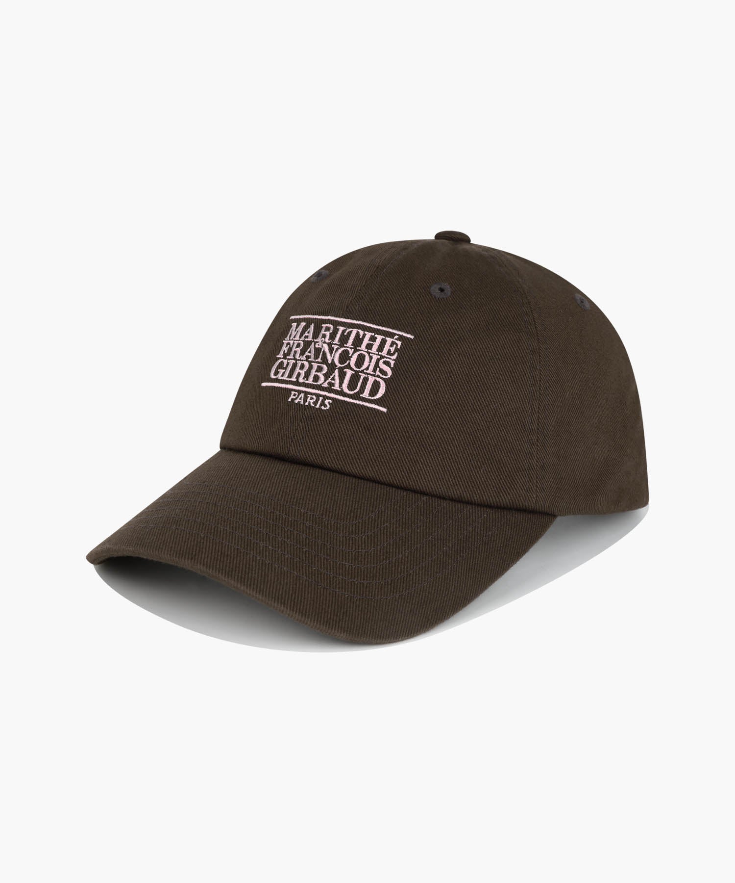 Marithe & Francois Girbaud - Small Classic Logo Cap (Dark Brown) product image 1 | TRAB K-Fashion Australia