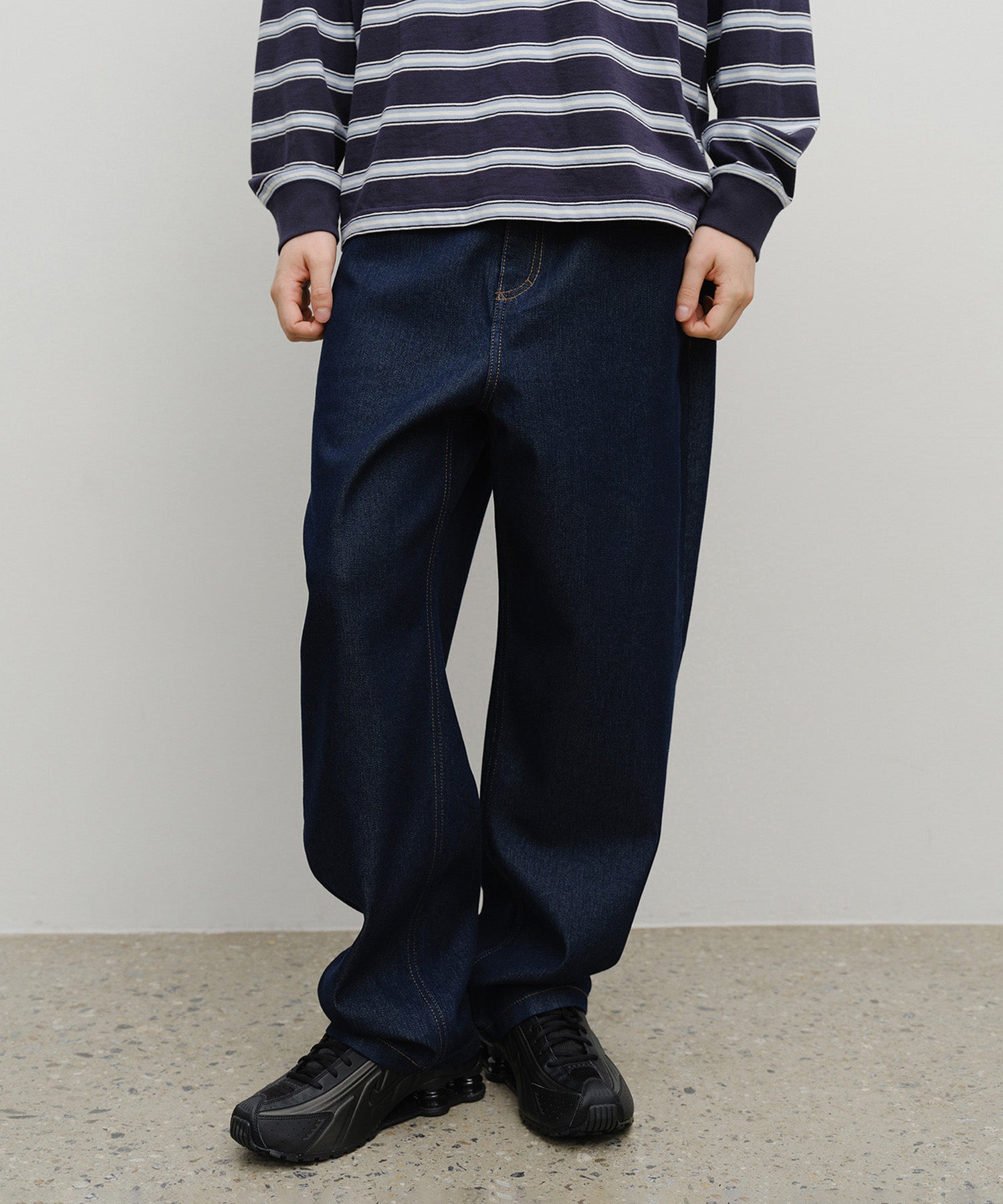 Marithe & Francois Girbaud - Wide Baggy Denim (Blue) product image 1 | TRAB K-Fashion Australia