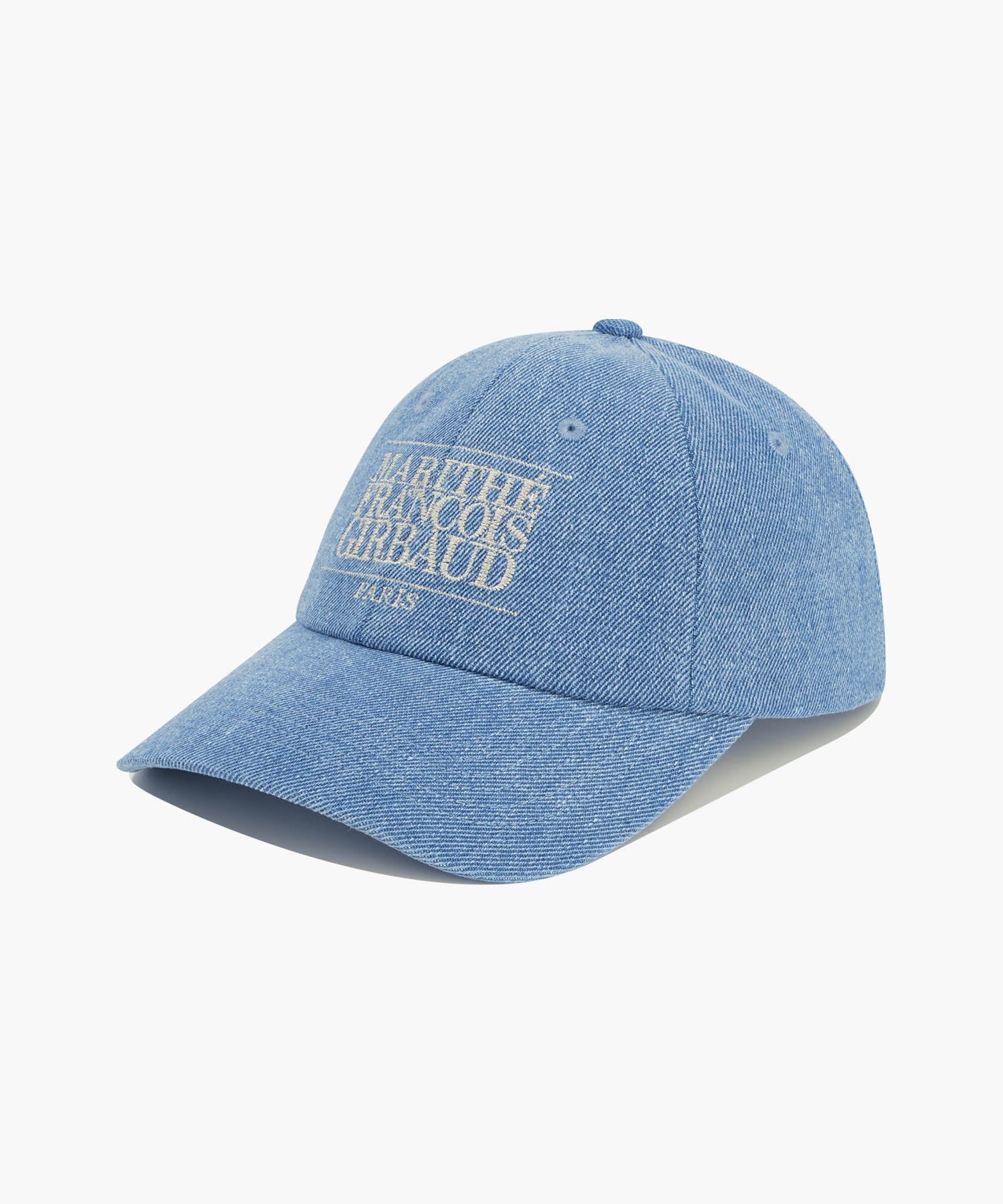Marithe & Francois Girbaud - Small Classic Logo Washing Cap (Blue) product image 1 | TRAB K-Fashion Australia
