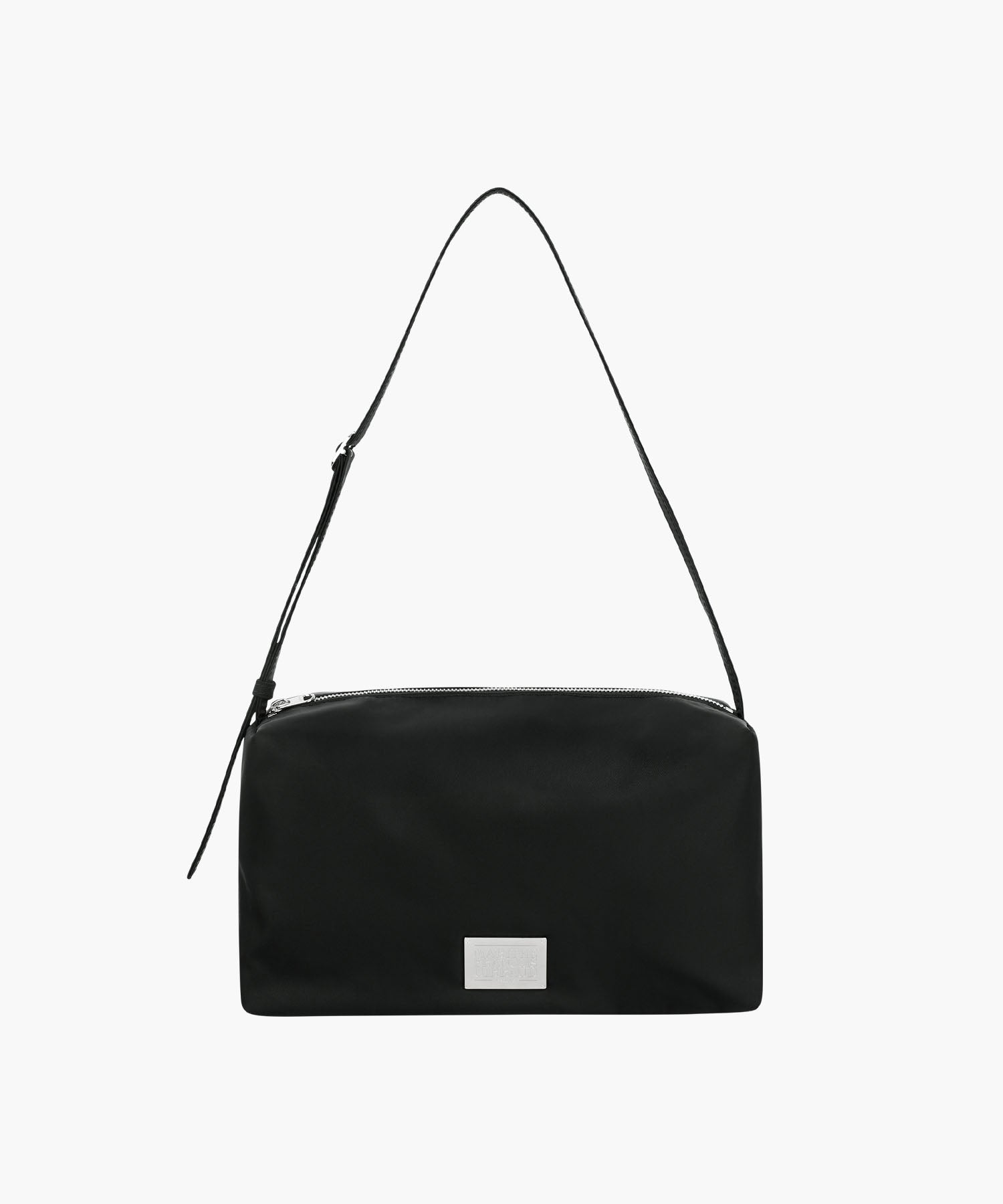 Marithe & Francois Girbaud - Classic Logo Nylon Box Bag (Black) product image 1 | TRAB K-Fashion Australia