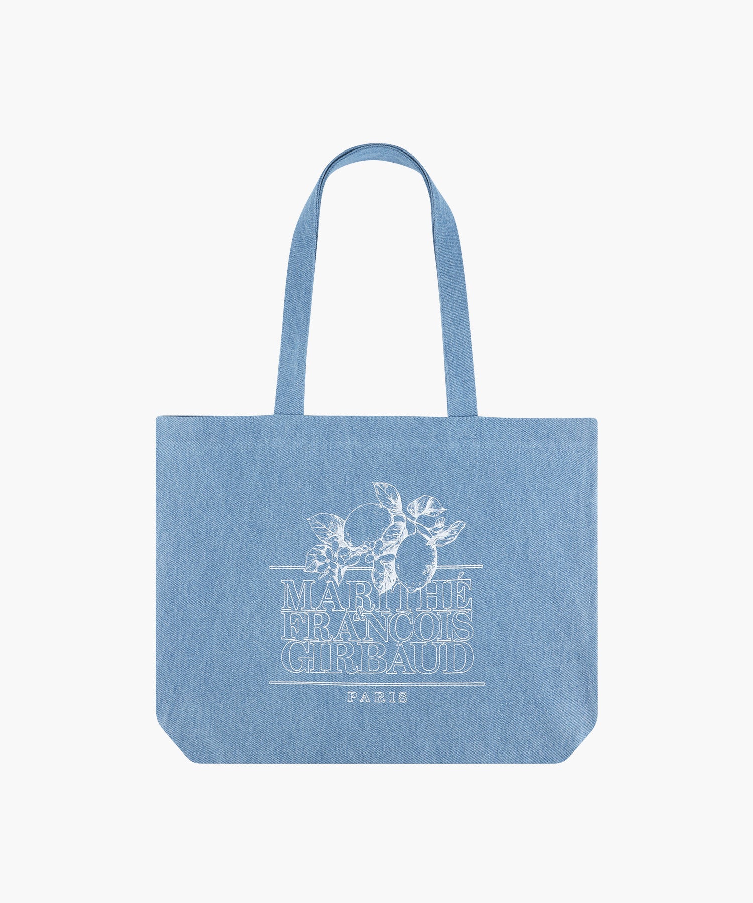 Marithe & Francois Girbaud - Lemon Classic Logo Eco Bag (Blue) product image 1 | TRAB K-Fashion Australia