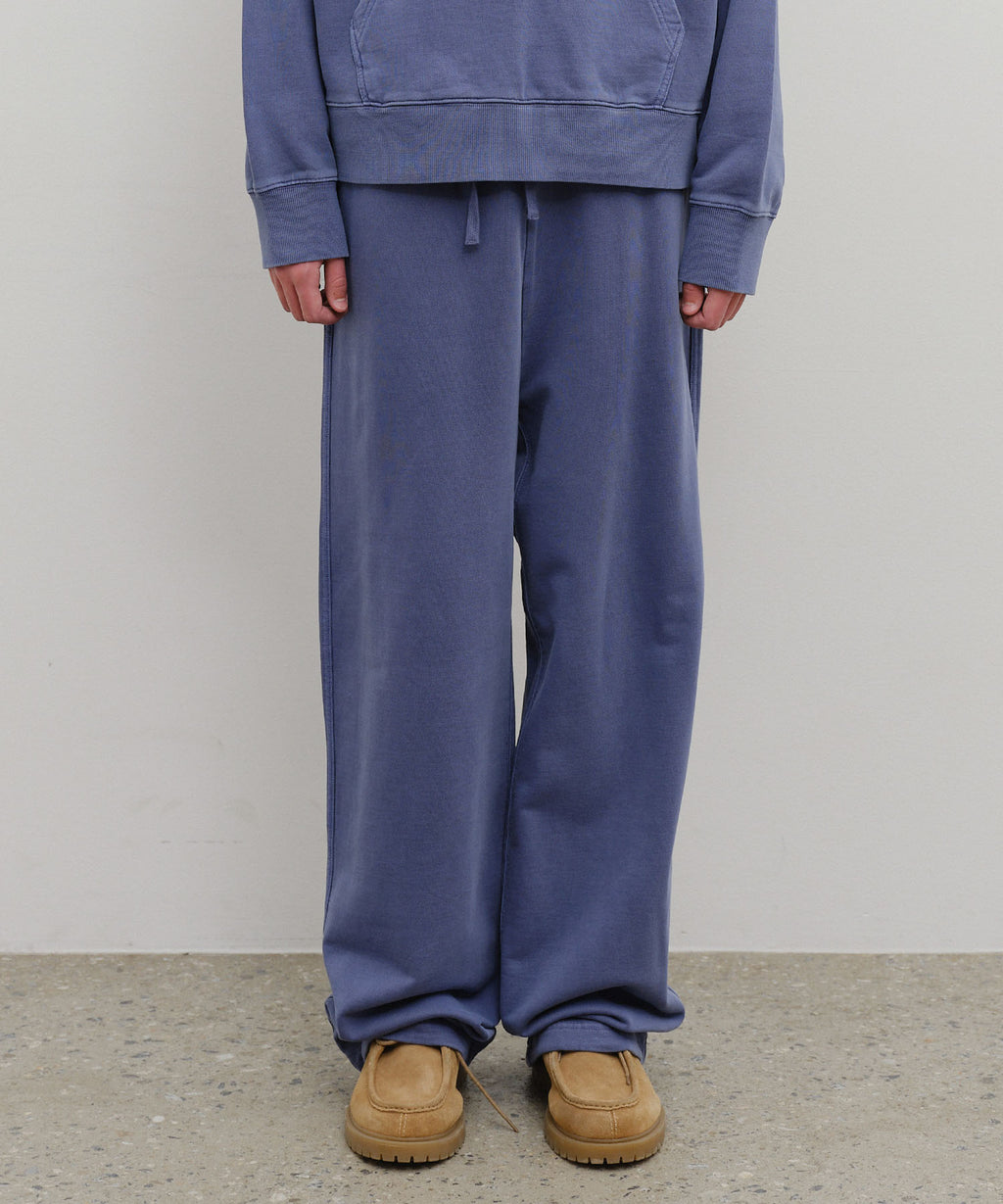 Marithe & Francois Girbaud - Garment Dyed Sweat Pants (Navy) product image 3 | TRAB K-Fashion Australia