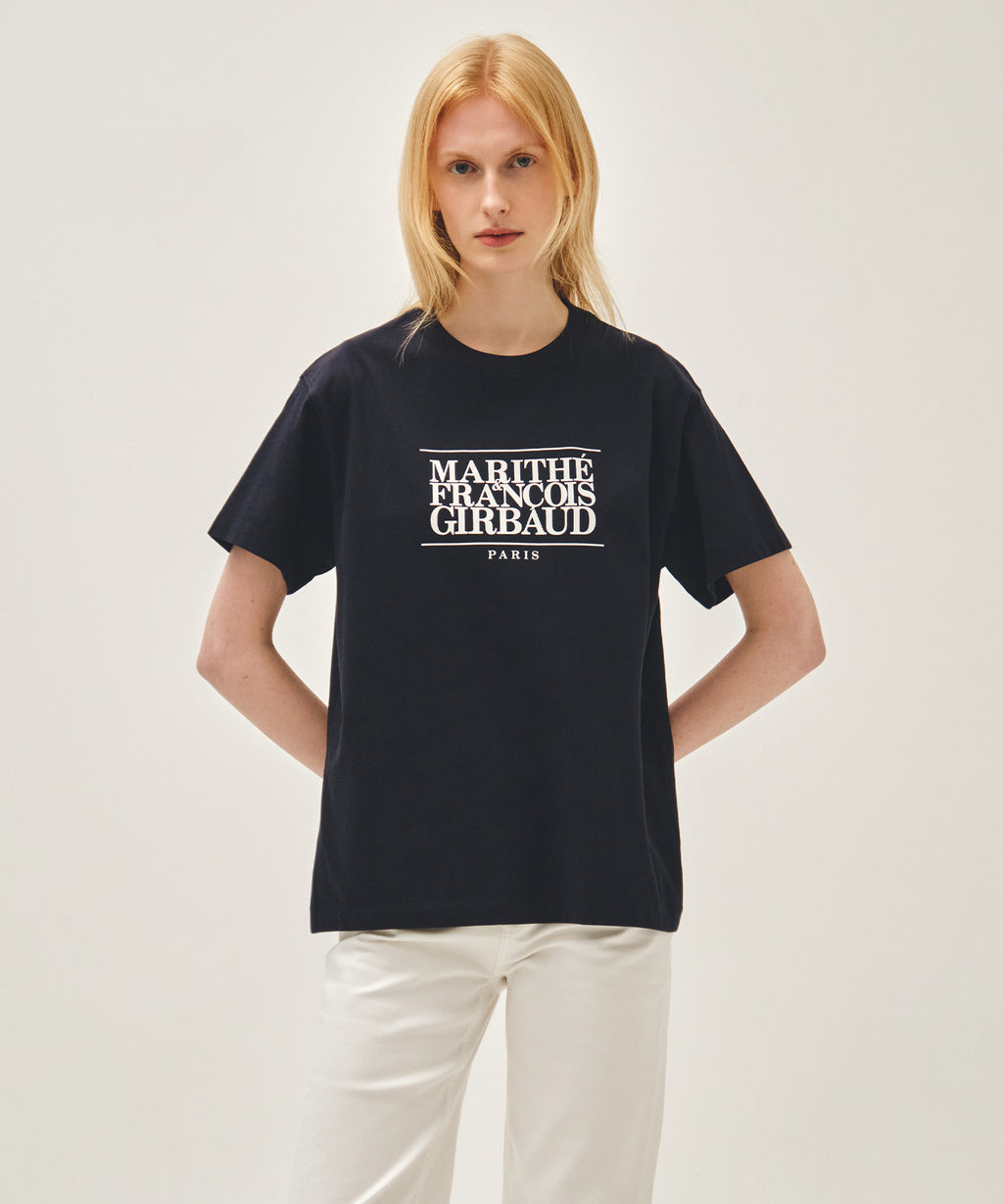 Marithe & Francois Girbaud - Classic Logo Tee (Navy) product image 1 | TRAB K-Fashion Australia