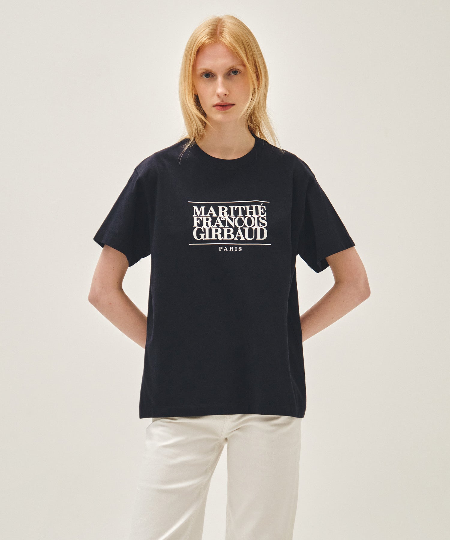 Marithe & Francois Girbaud - Classic Logo Tee (Navy) product image 1 | TRAB K-Fashion Australia