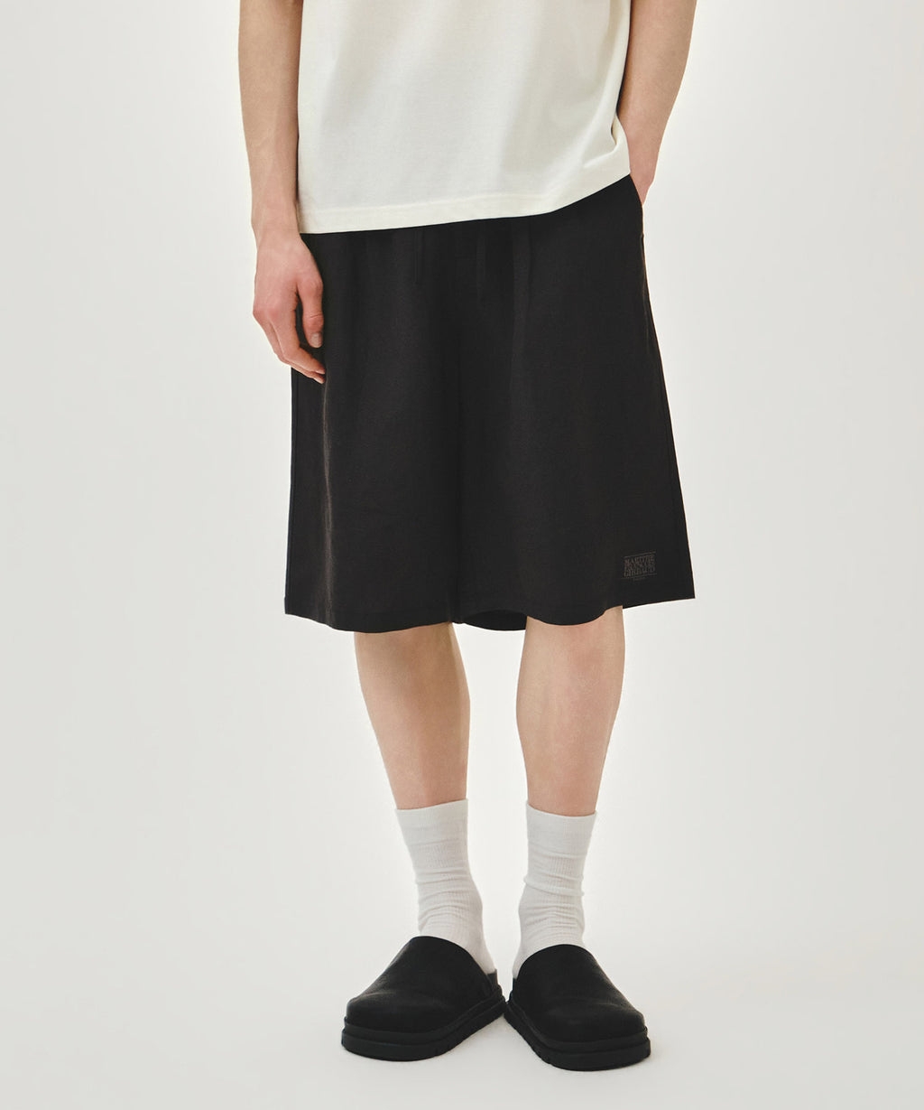 Marithe & Francois Girbaud - Easy Half Pants (Charcoal) product image 1 | TRAB K-Fashion Australia