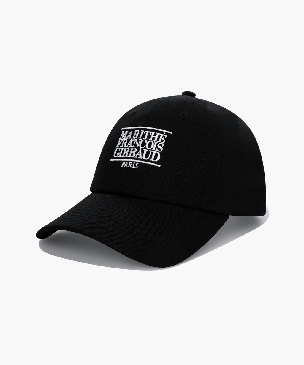 Marithe & Francois Girbaud - Small Classic Logo Cap (Black) product image 1 | TRAB K-Fashion Australia