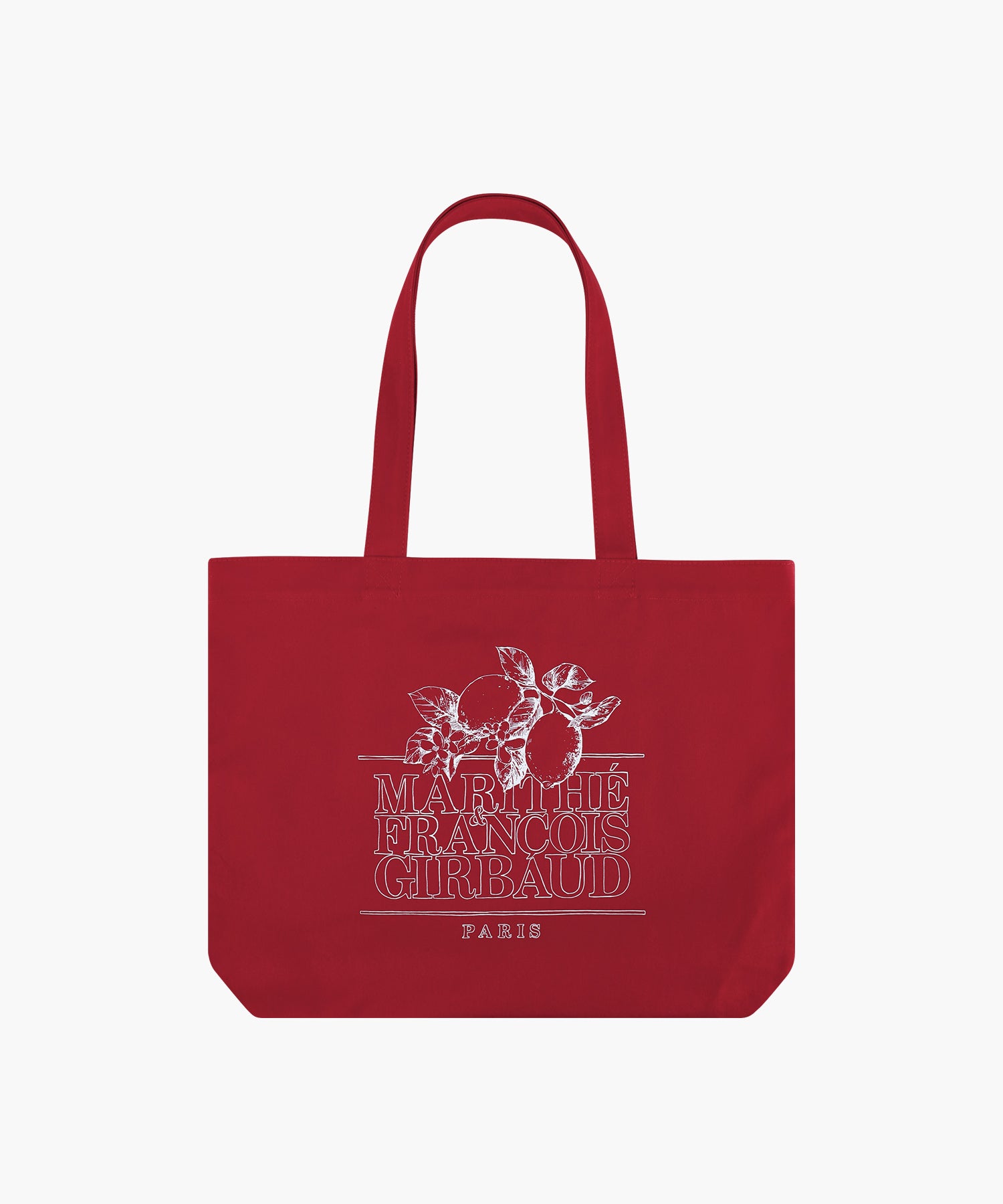 Marithe & Francois Girbaud - Lemon Classic Logo Eco Bag (Red) product image 1 | TRAB K-Fashion Australia