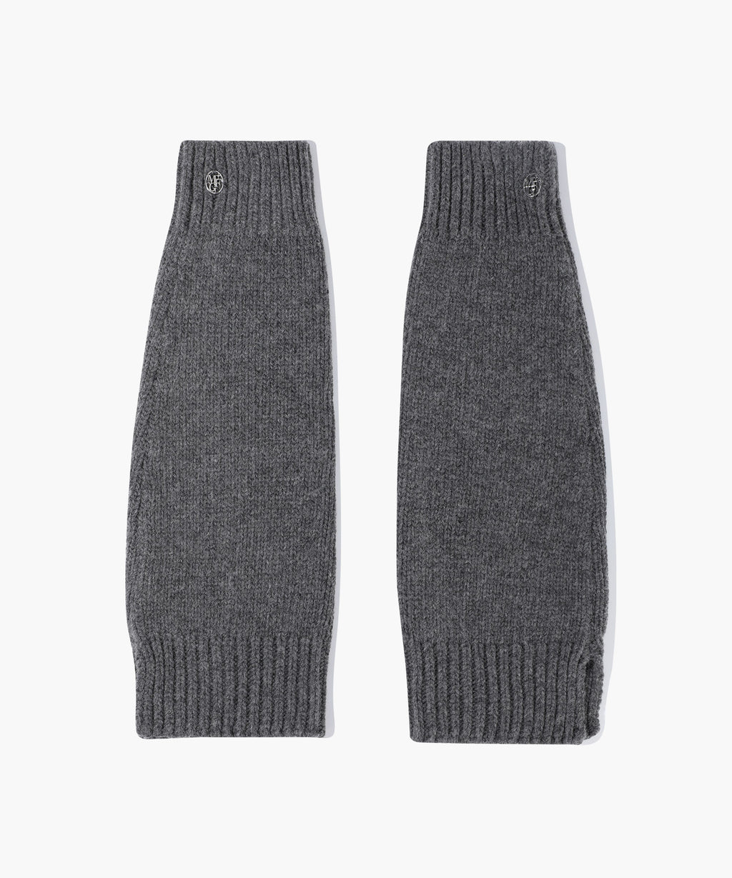 Marithe & Francois Girbaud - Knit Leg Warmer (Charcoal) product image 1 | TRAB K-Fashion Australia