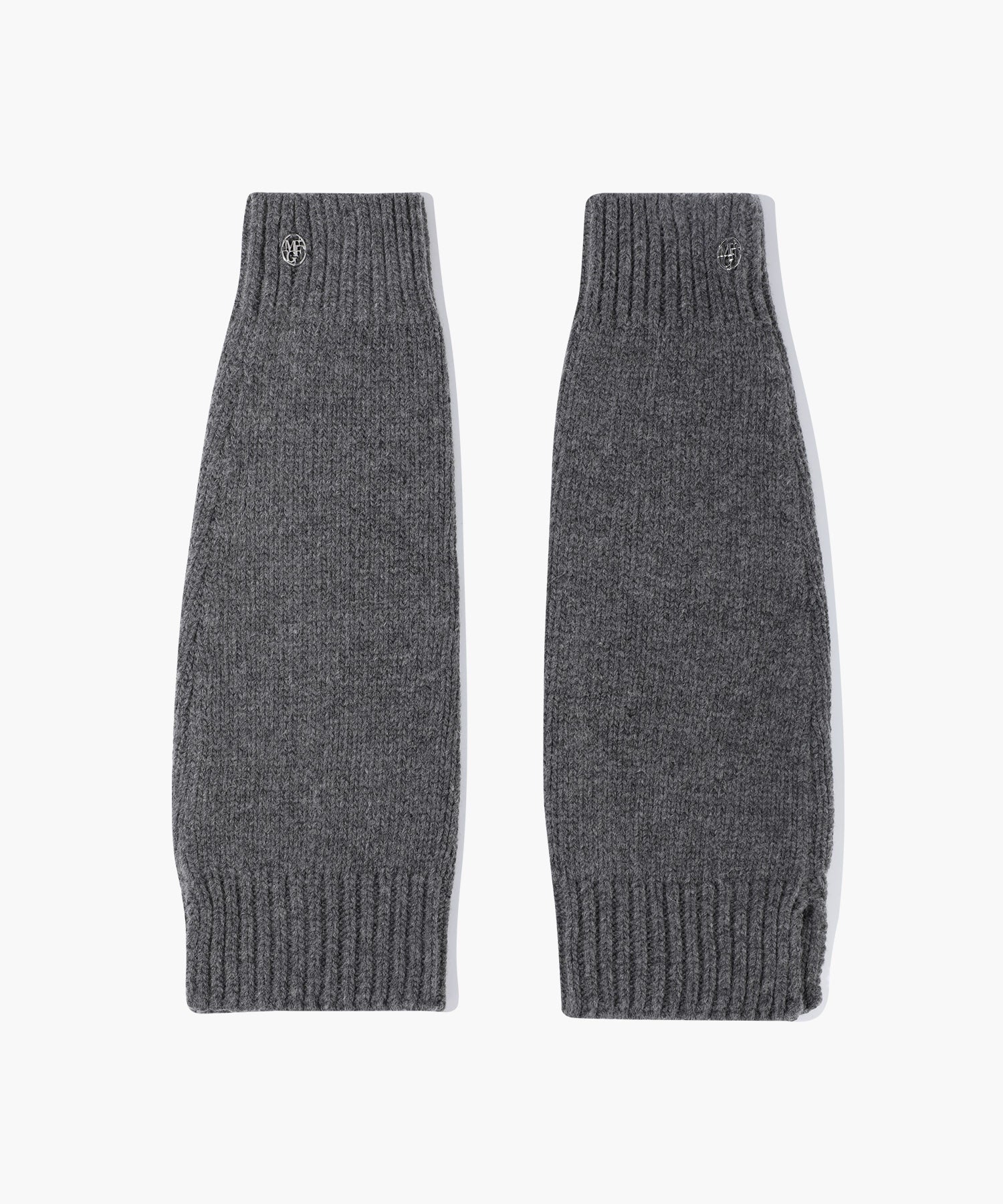 Marithe & Francois Girbaud - Knit Leg Warmer (Charcoal) product image 1 | TRAB K-Fashion Australia