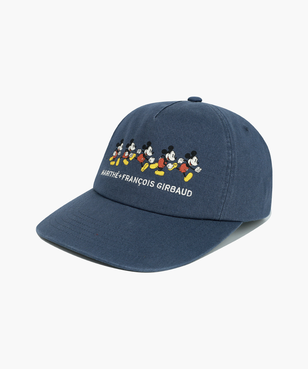 Marithe & Francois Girbaud - Mickey_graphic 5 Panel Cap (Ash Blue) product image 1 | TRAB K-Fashion Australia