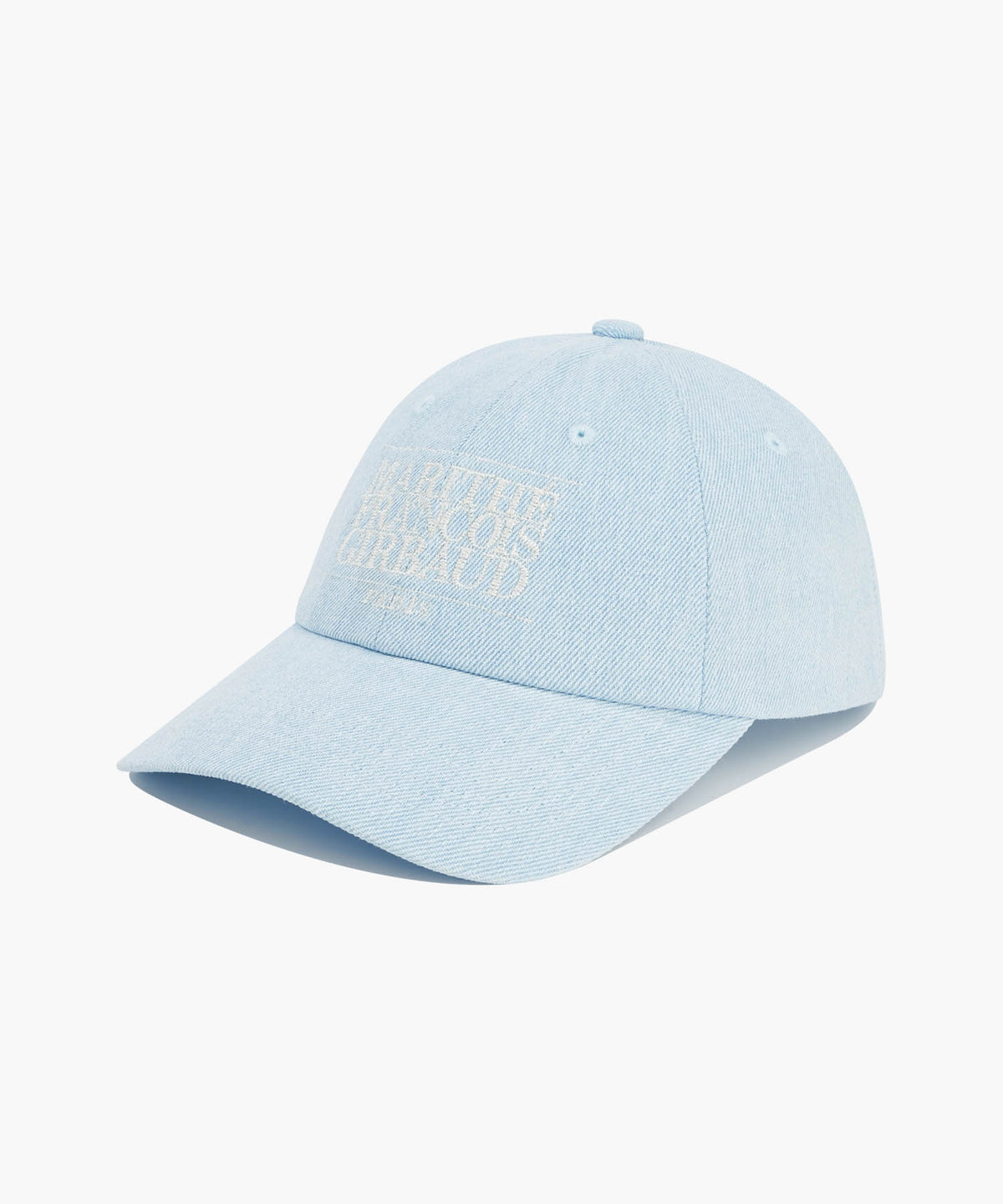 Marithe & Francois Girbaud - Small Classic Logo Washing Cap (Light Blue) product image 1 | TRAB K-Fashion Australia