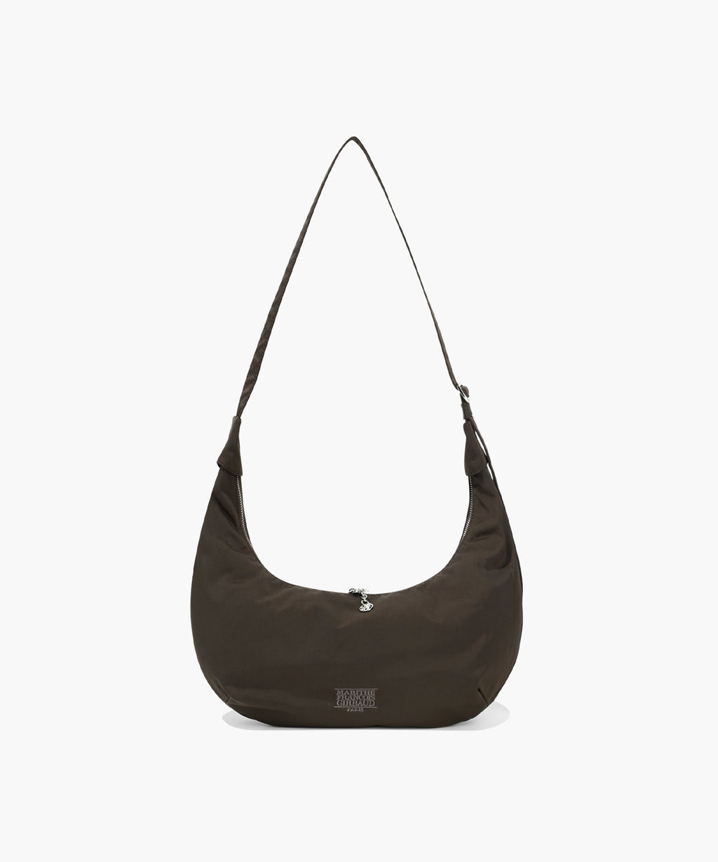 Marithe & Francois Girbaud - Classic Logo Deep Hobo Cross Bag (Brown) product image 1 | TRAB K-Fashion Australia