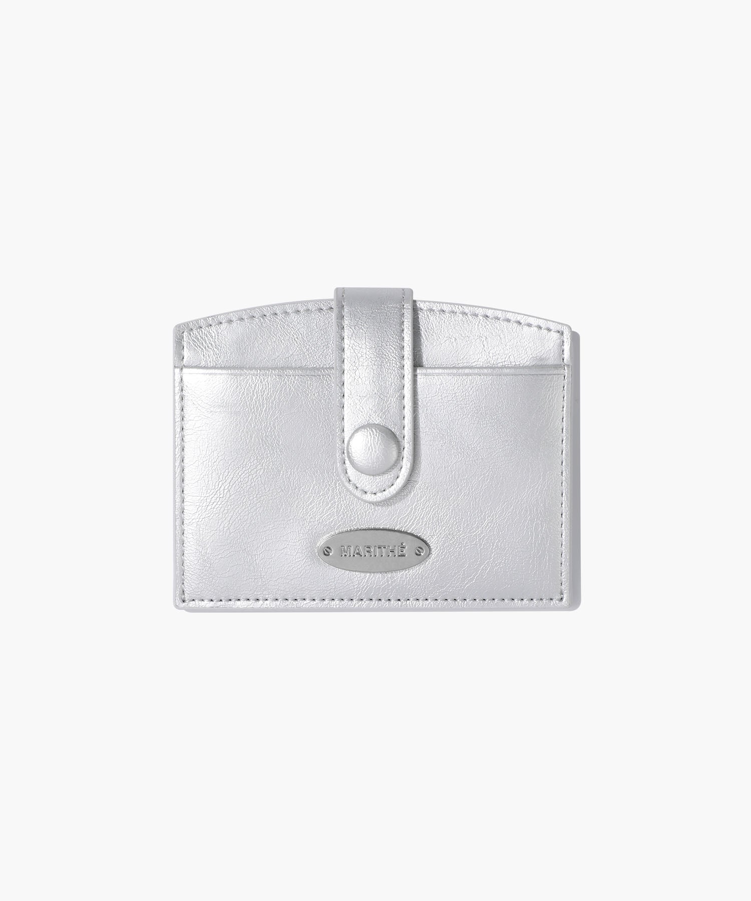 Marithe & Francois Girbaud - Regular Logo Strap Wallet (Silver) product image 1 | TRAB K-Fashion Australia