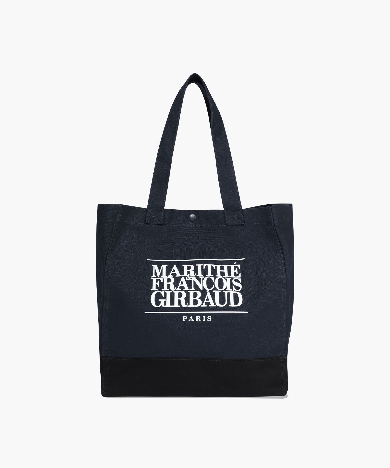 Marithe & Francois Girbaud - Classic Logo Big Shopper Bag (Navy) product image 1 | TRAB K-Fashion Australia