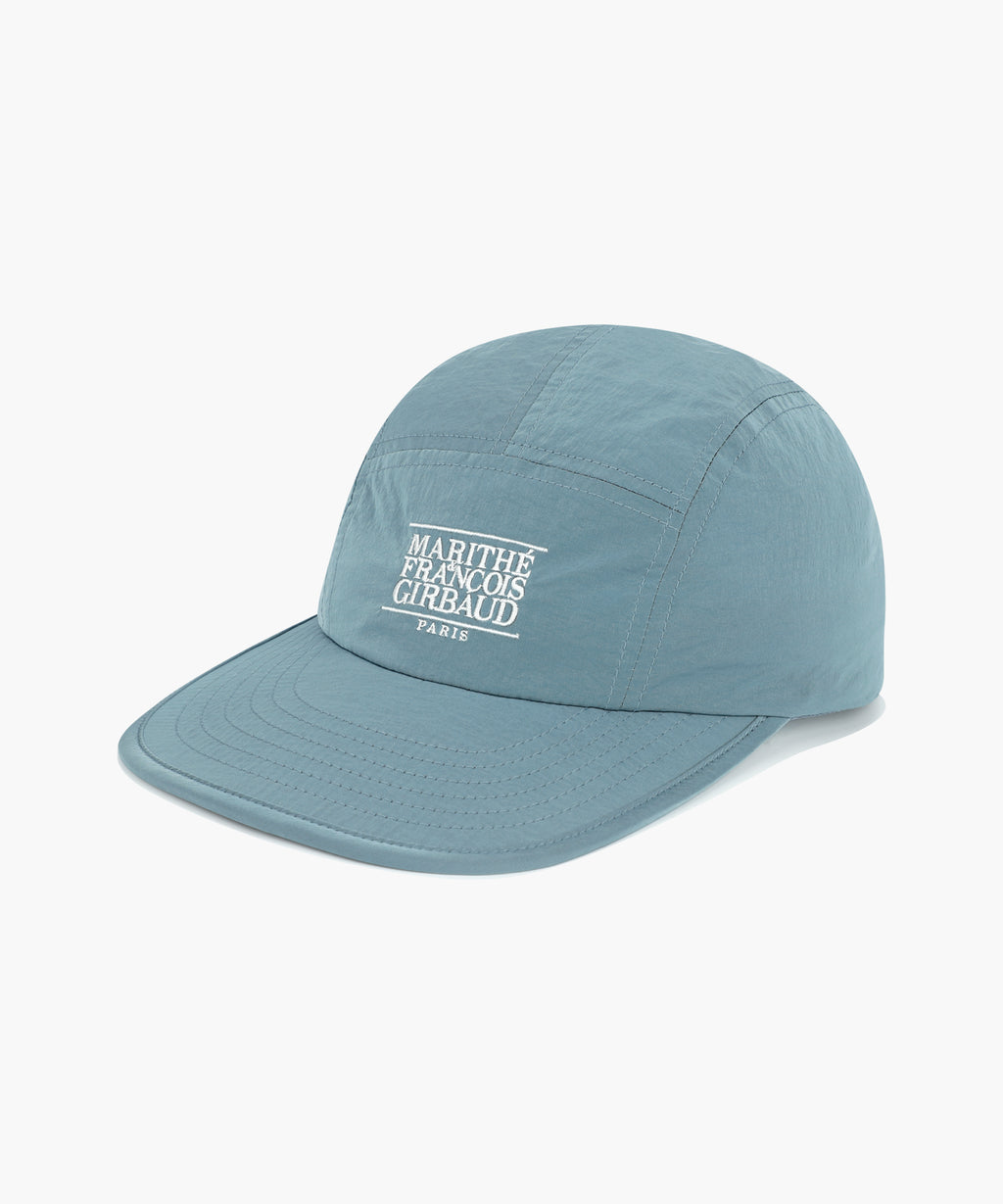 Marithe & Francois Girbaud - Small Classic Logo Nylon Camp Cap (Teal) product image 1 | TRAB K-Fashion Australia