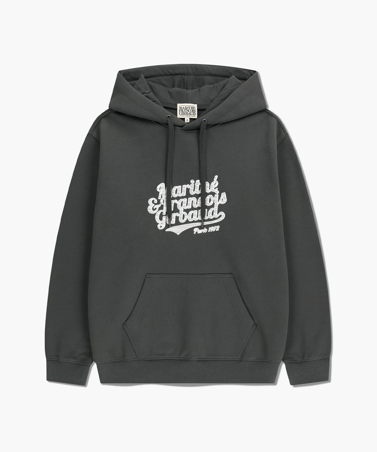 Marithe & Francois Girbaud - Vintage Logo Hoodie (brushed) (Charcoal) product image 1 | TRAB K-Fashion Australia