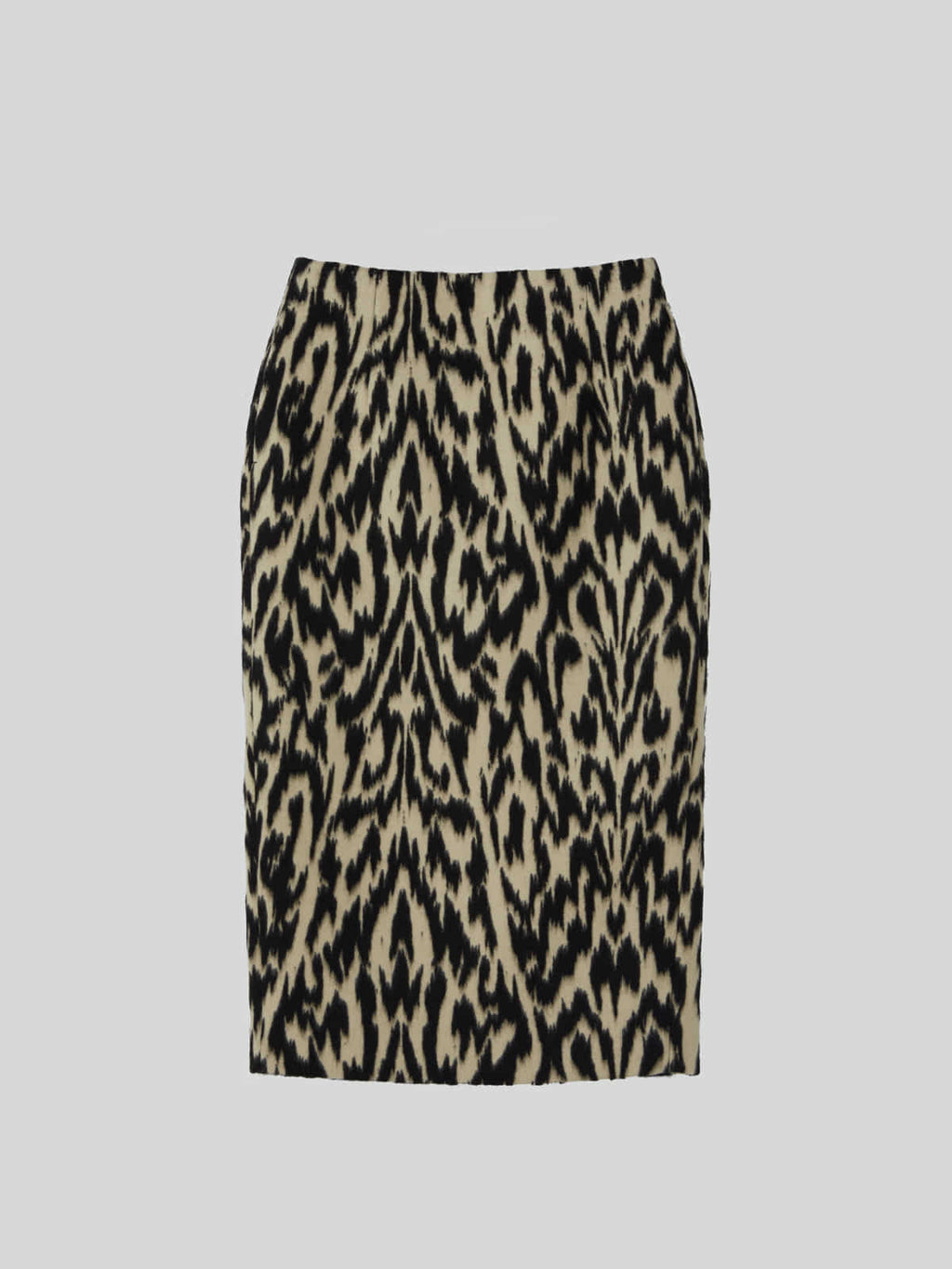 Recto - Leopard Wool Midi Skirt (Dark Brown) product image 6 | TRAB K-Fashion Australia