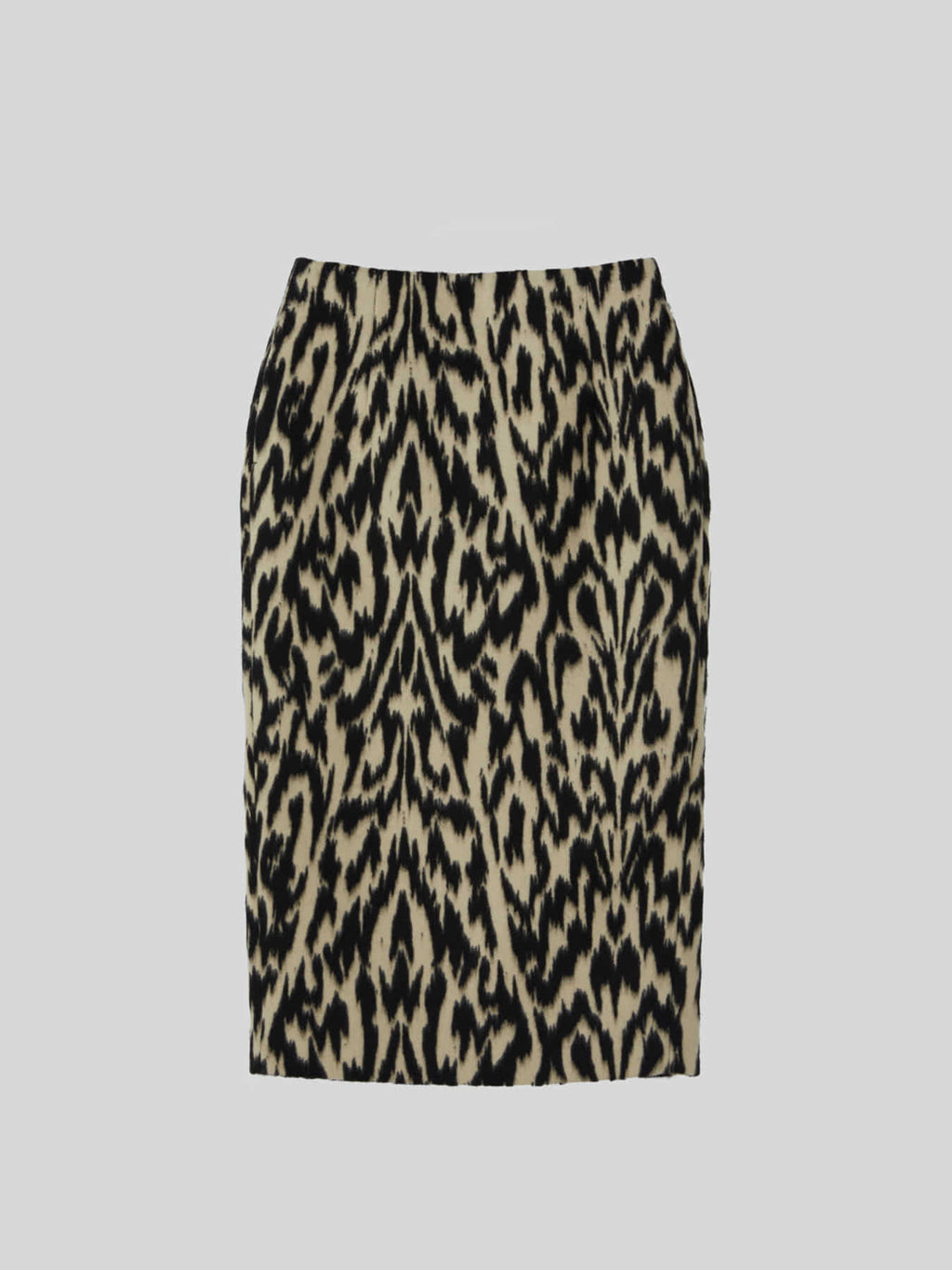 Recto - Leopard Wool Midi Skirt (Dark Brown) product image 6 | TRAB K-Fashion Australia