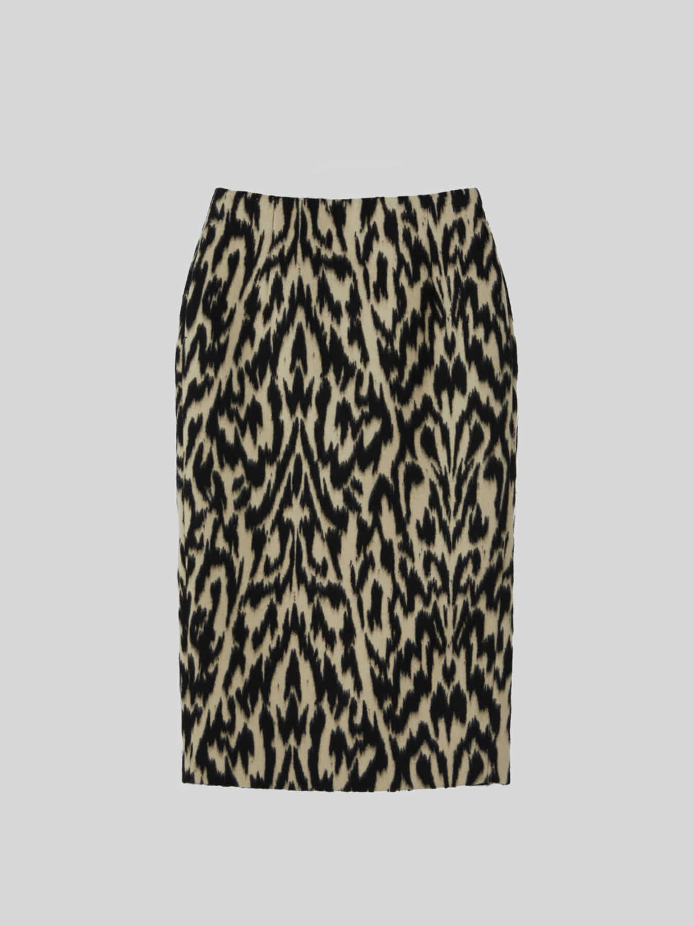 Recto - Leopard Wool Midi Skirt (Dark Brown) product image 6 | TRAB K-Fashion Australia