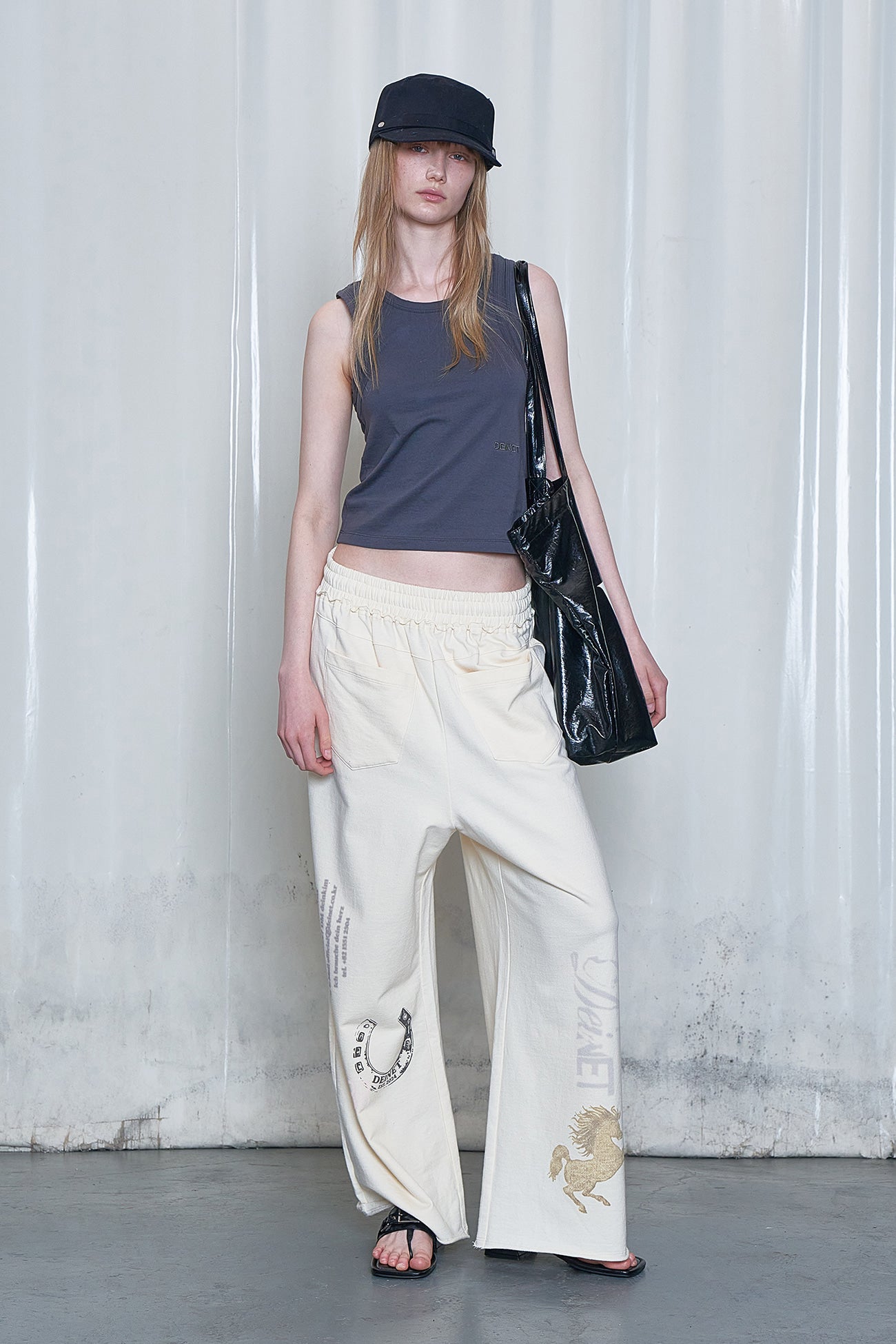 Deinet - Lucky Spur Archive Sweat Pants (Ivory) product image 4 | TRAB K-Fashion Australia