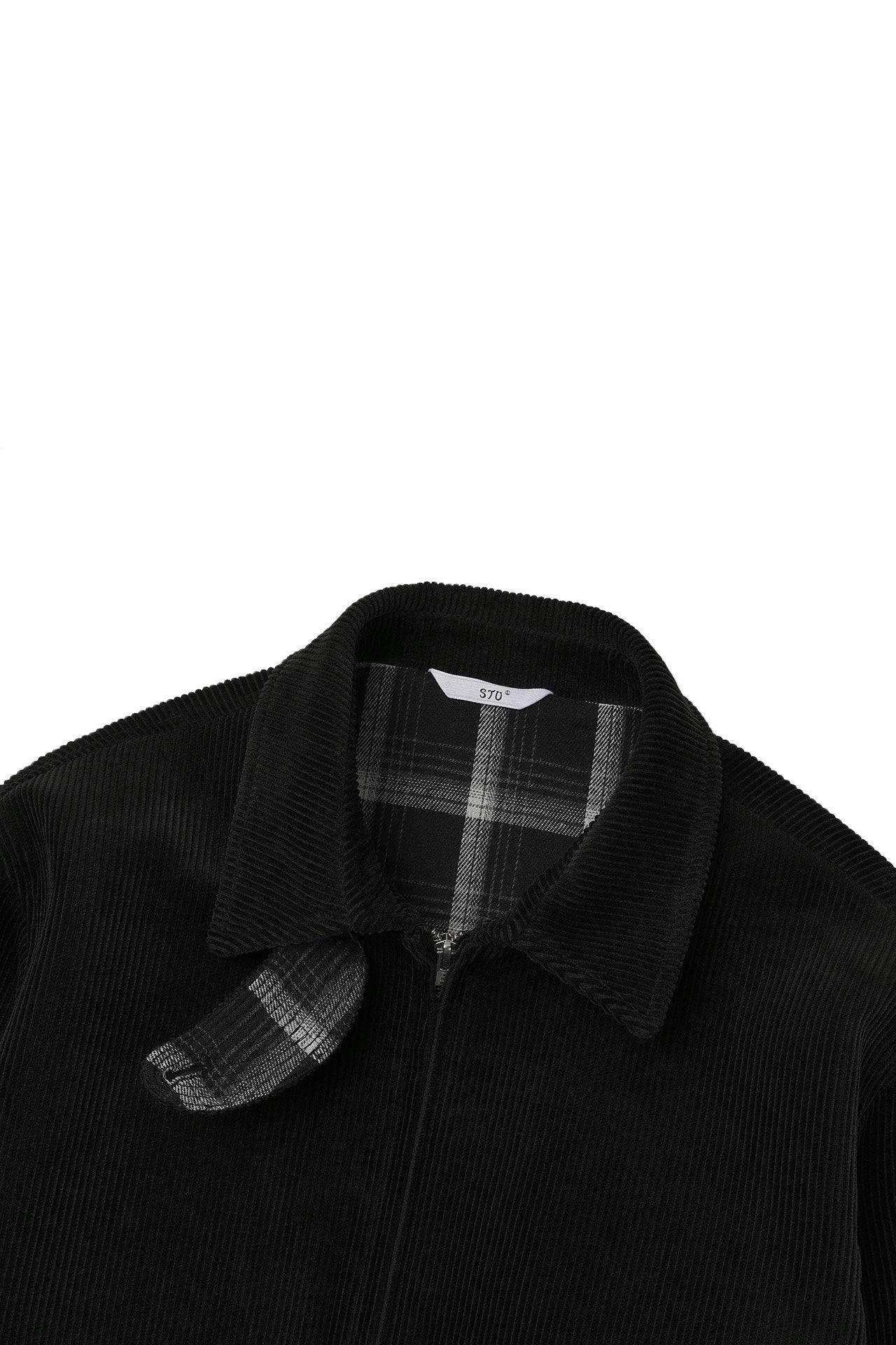 STU - Strap Corduroy Jacket (Black) product image 19 | TRAB K-Fashion Australia