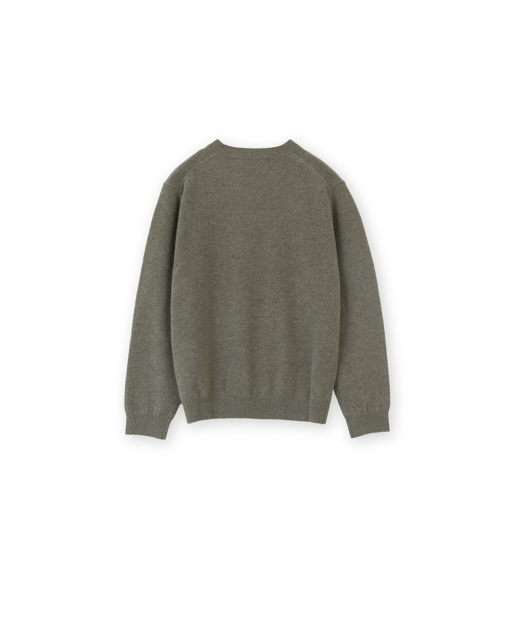 Brownyard - Extra Super Fine Crewneck Knit (Olive Grey) product image 2 | TRAB K-Fashion Australia