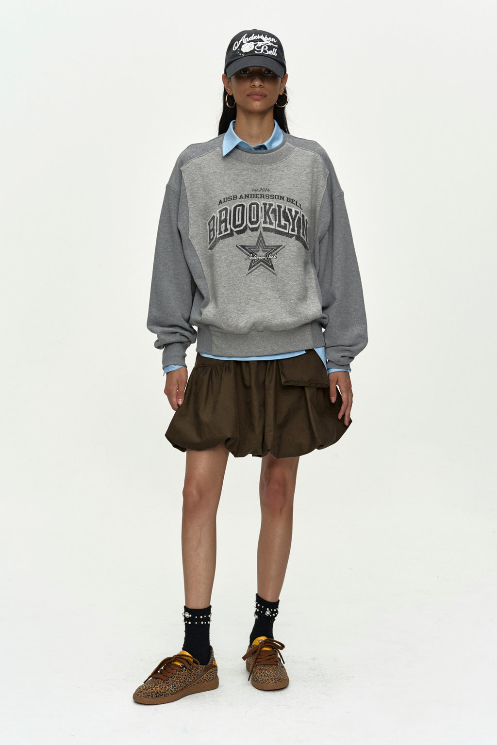 Andersson Bell - (essential) Washed Jeweled Rose Cap (Essential) product image 3 | TRAB K-Fashion Australia
