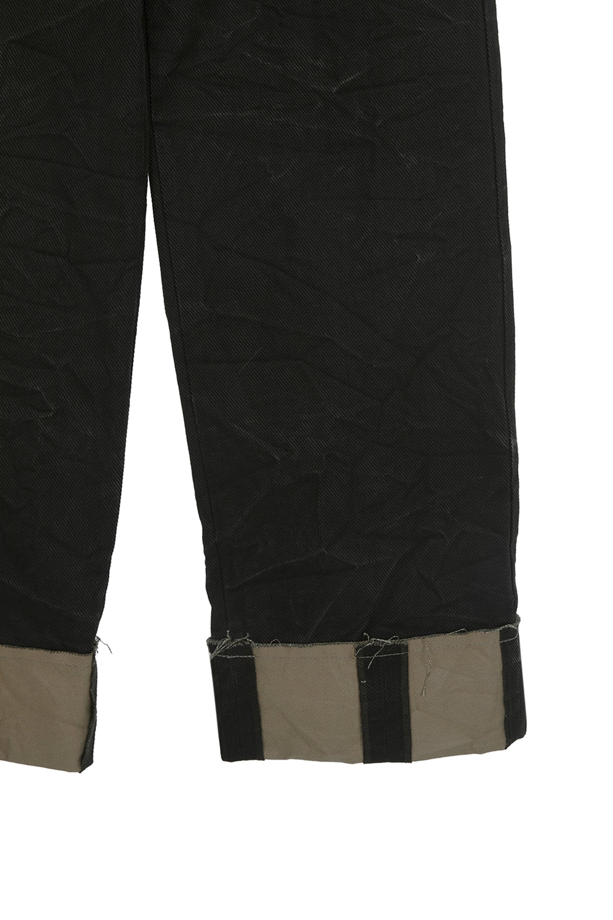 Matin Kim - Pigment Washed Denim Pants (Khaki Brown) product image 4 | TRAB K-Fashion Australia